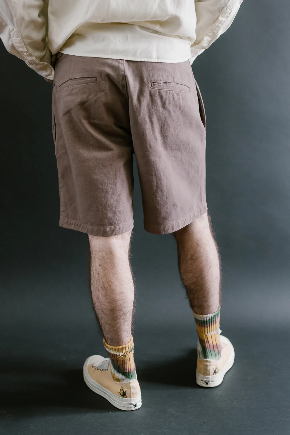 Safari Shorts Twill - Tobacco - Image 11