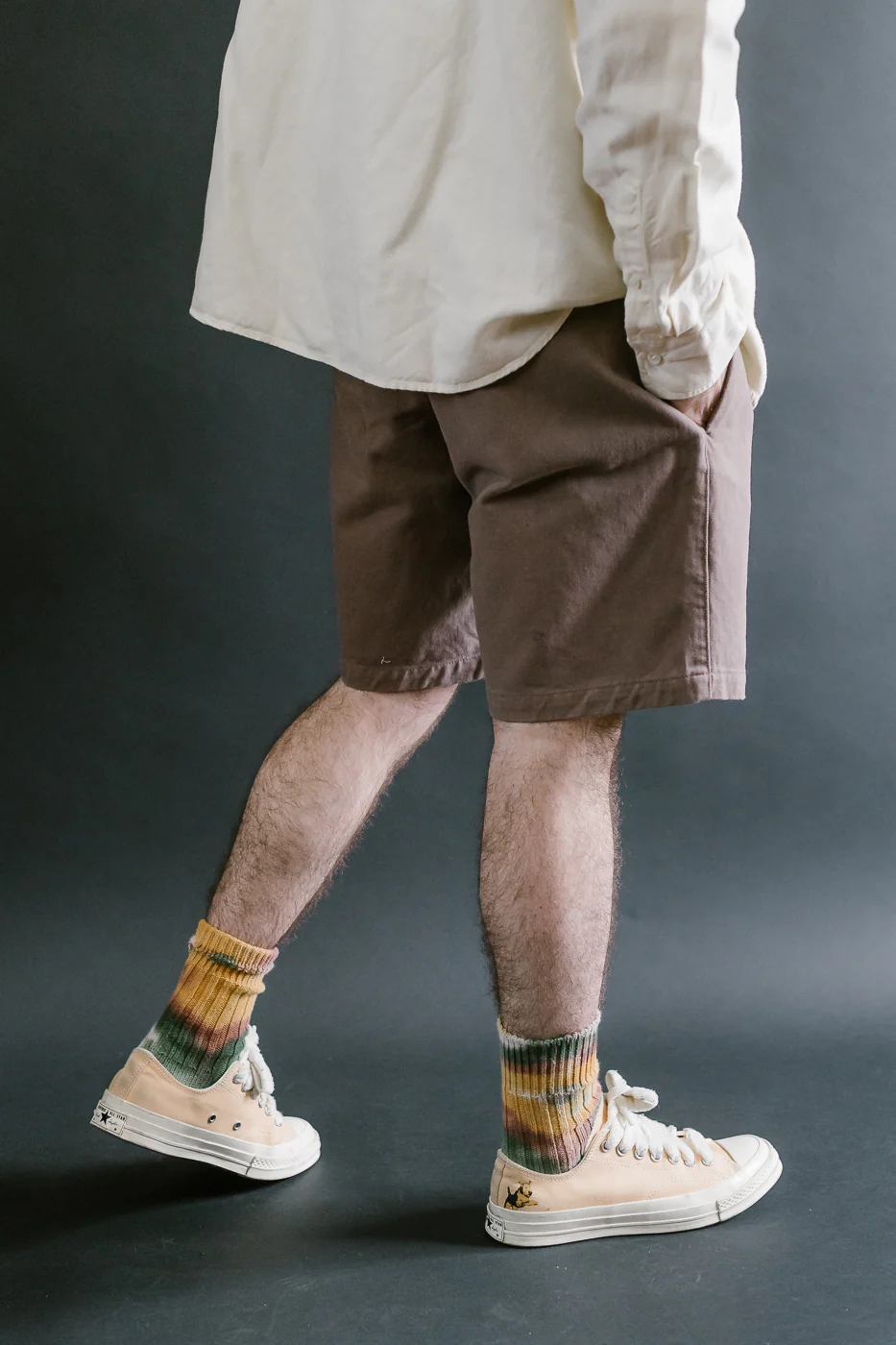 Safari Shorts Twill - Tobacco - Image 12