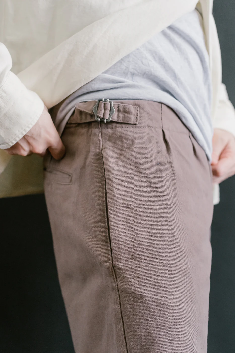 Safari Shorts Twill - Tobacco - Image 15