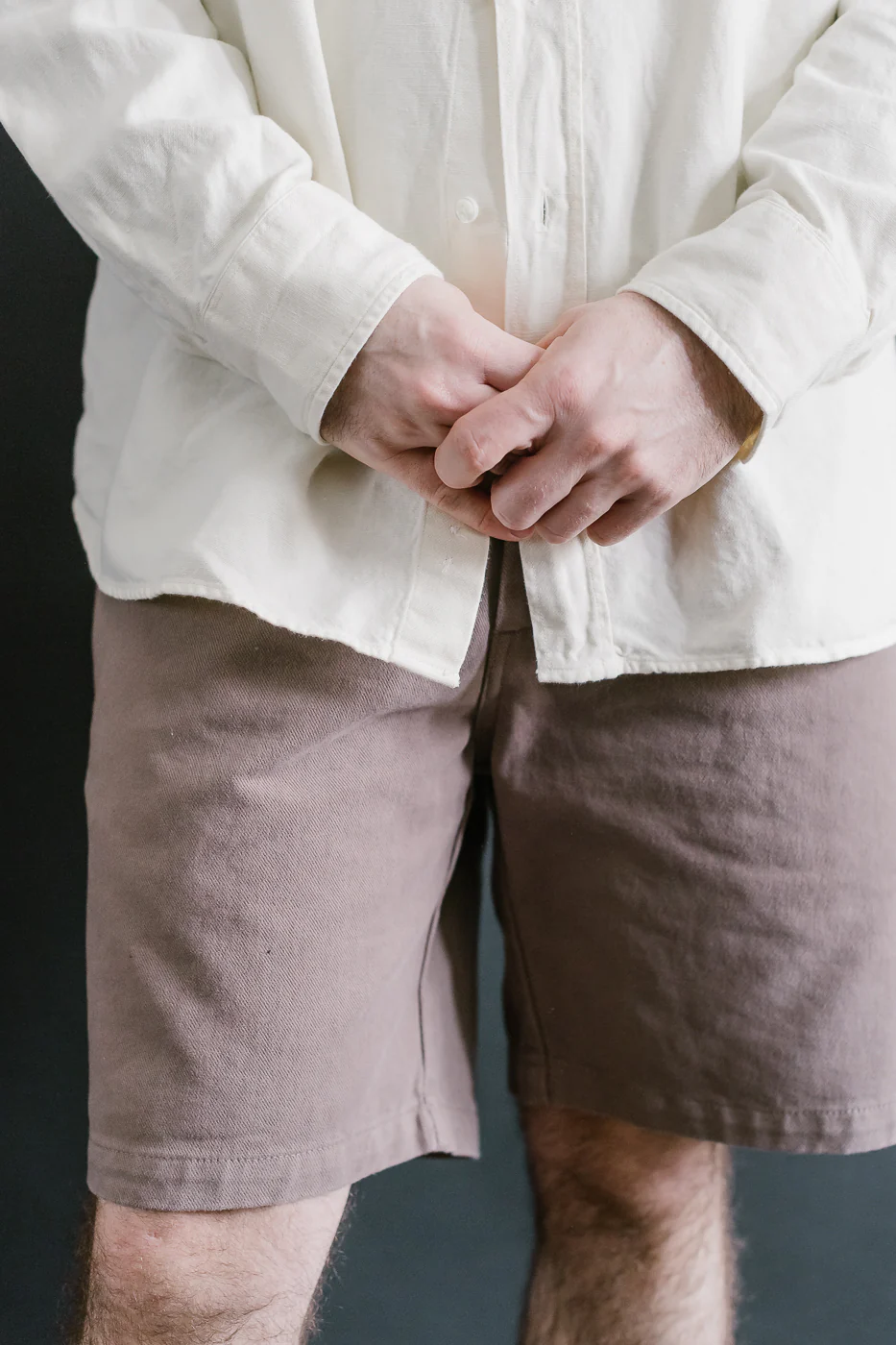 Safari Shorts Twill - Tobacco - Image 17