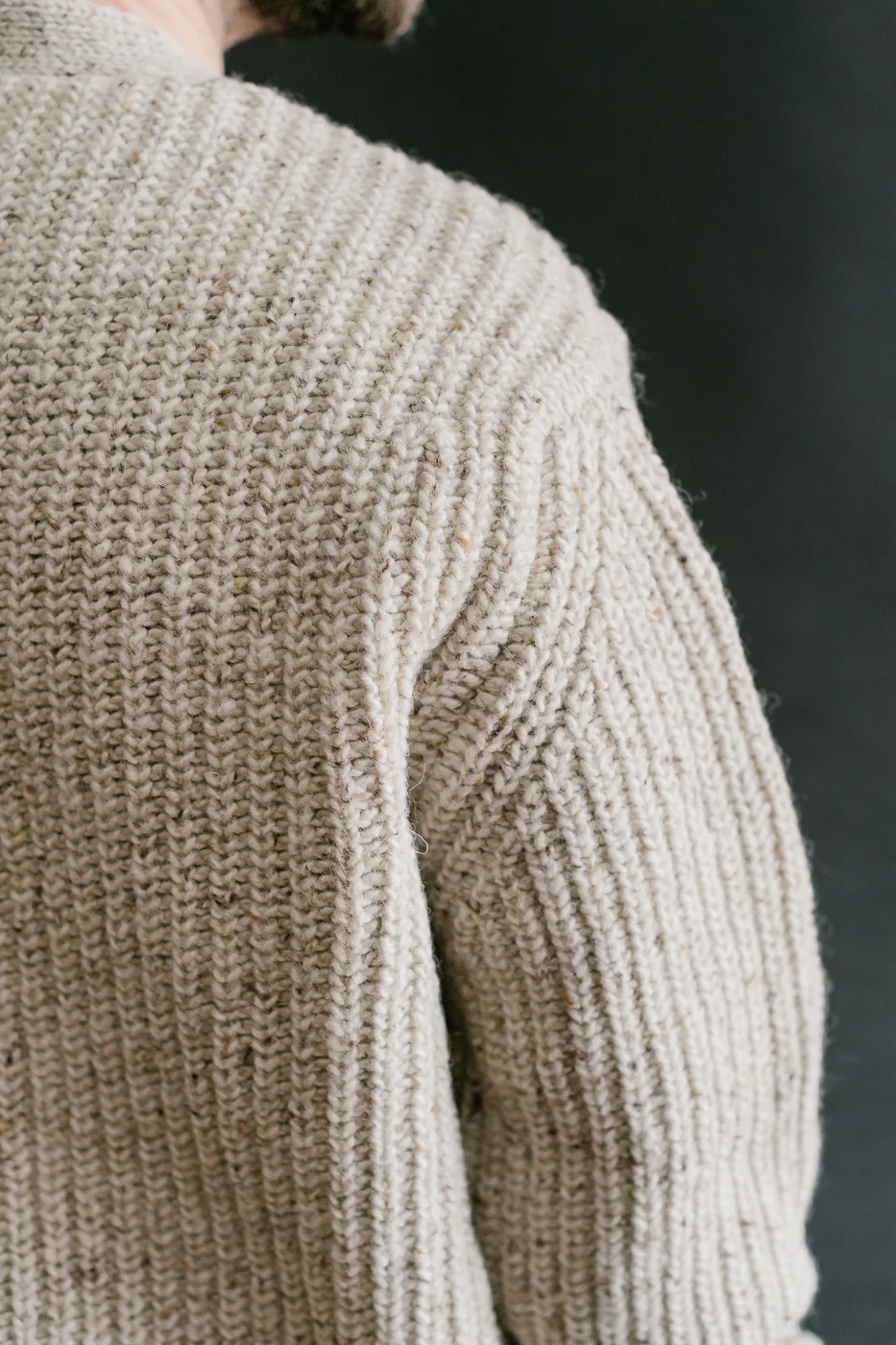Safety Knit Cardigan - Biscuit - Image 18