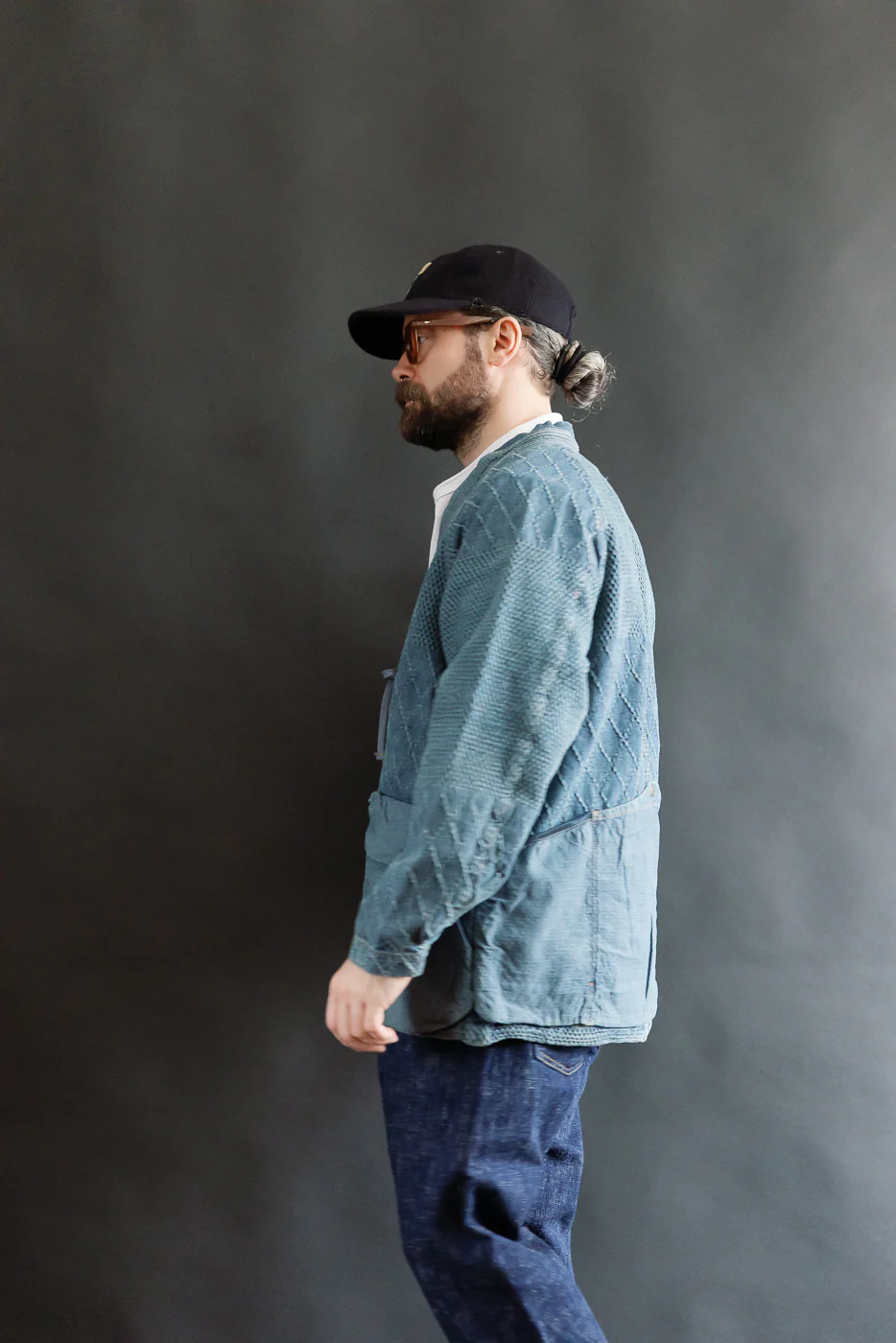 Samue Jacket Kendo - Fade Indigo - Image 11