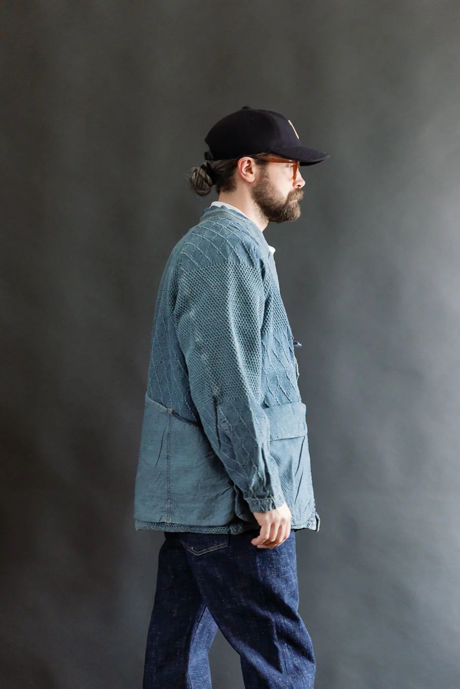 Samue Jacket Kendo - Fade Indigo - Image 14