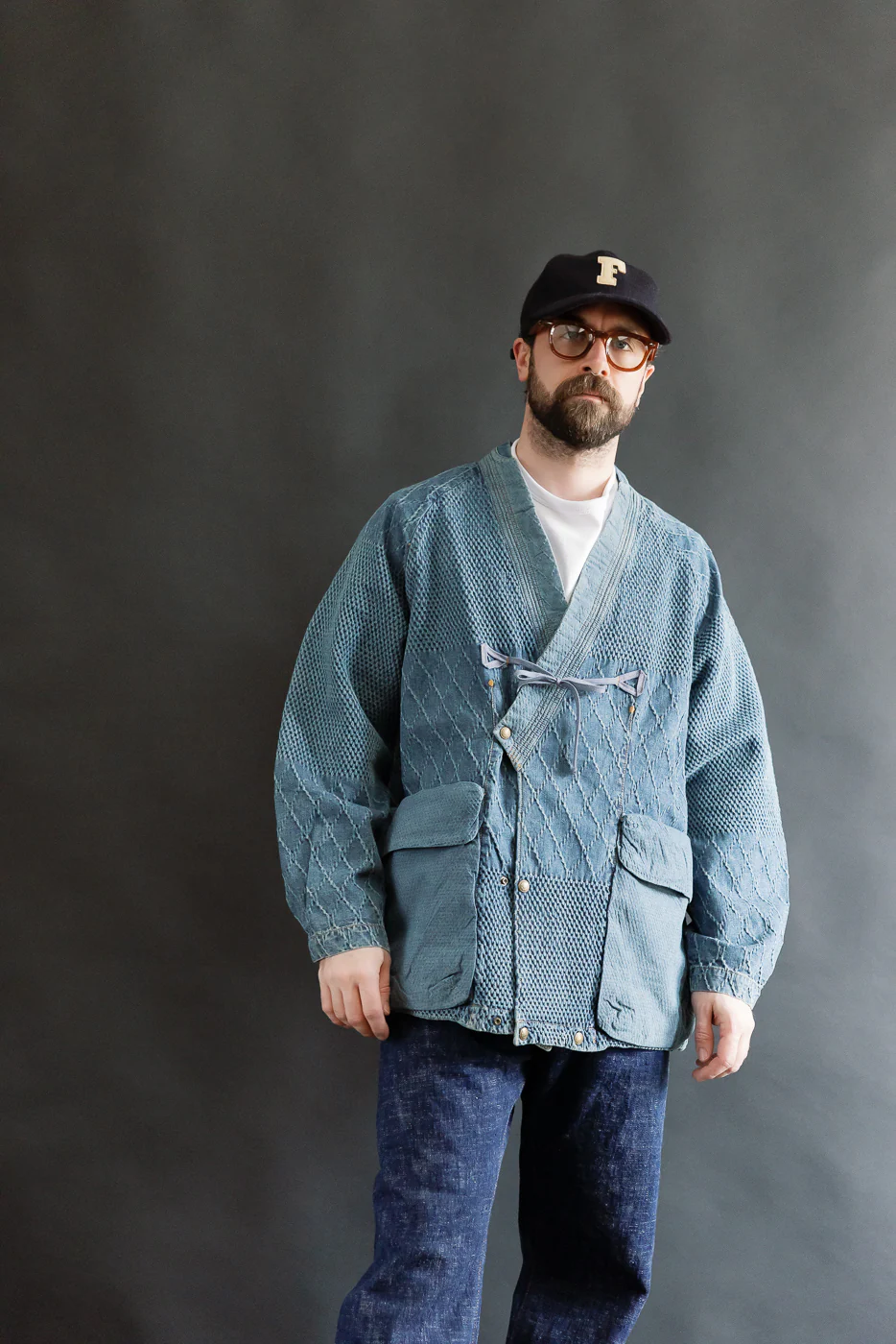 Samue Jacket Kendo - Fade Indigo - Image 15
