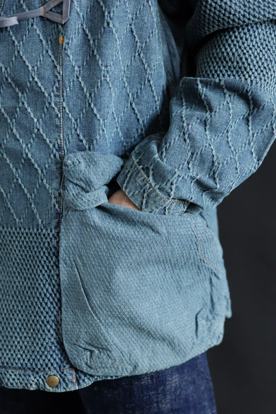 Samue Jacket Kendo - Fade Indigo - Image 19