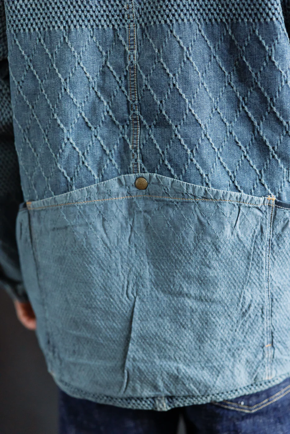 Samue Jacket Kendo - Fade Indigo - Image 21