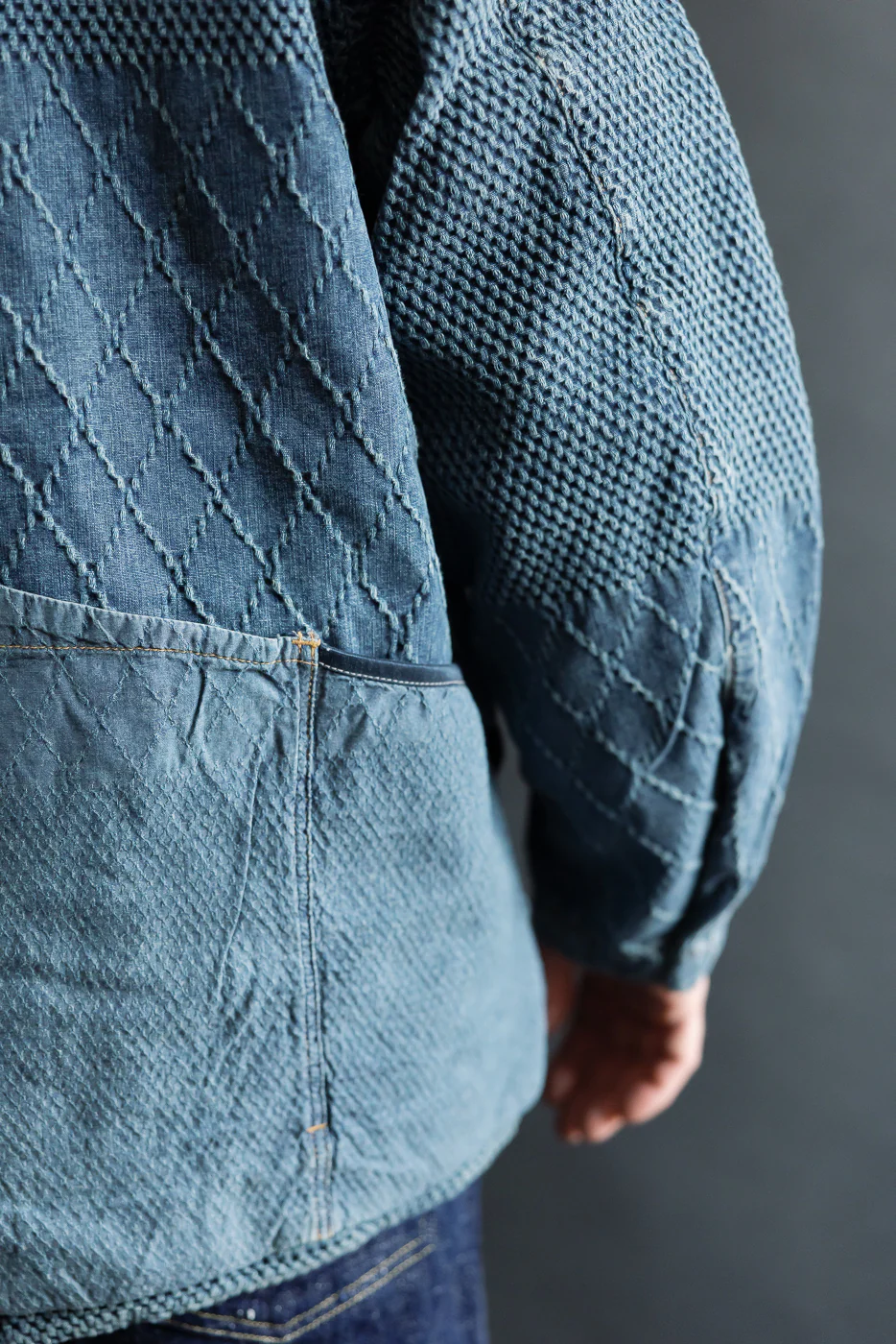 Samue Jacket Kendo - Fade Indigo - Image 23