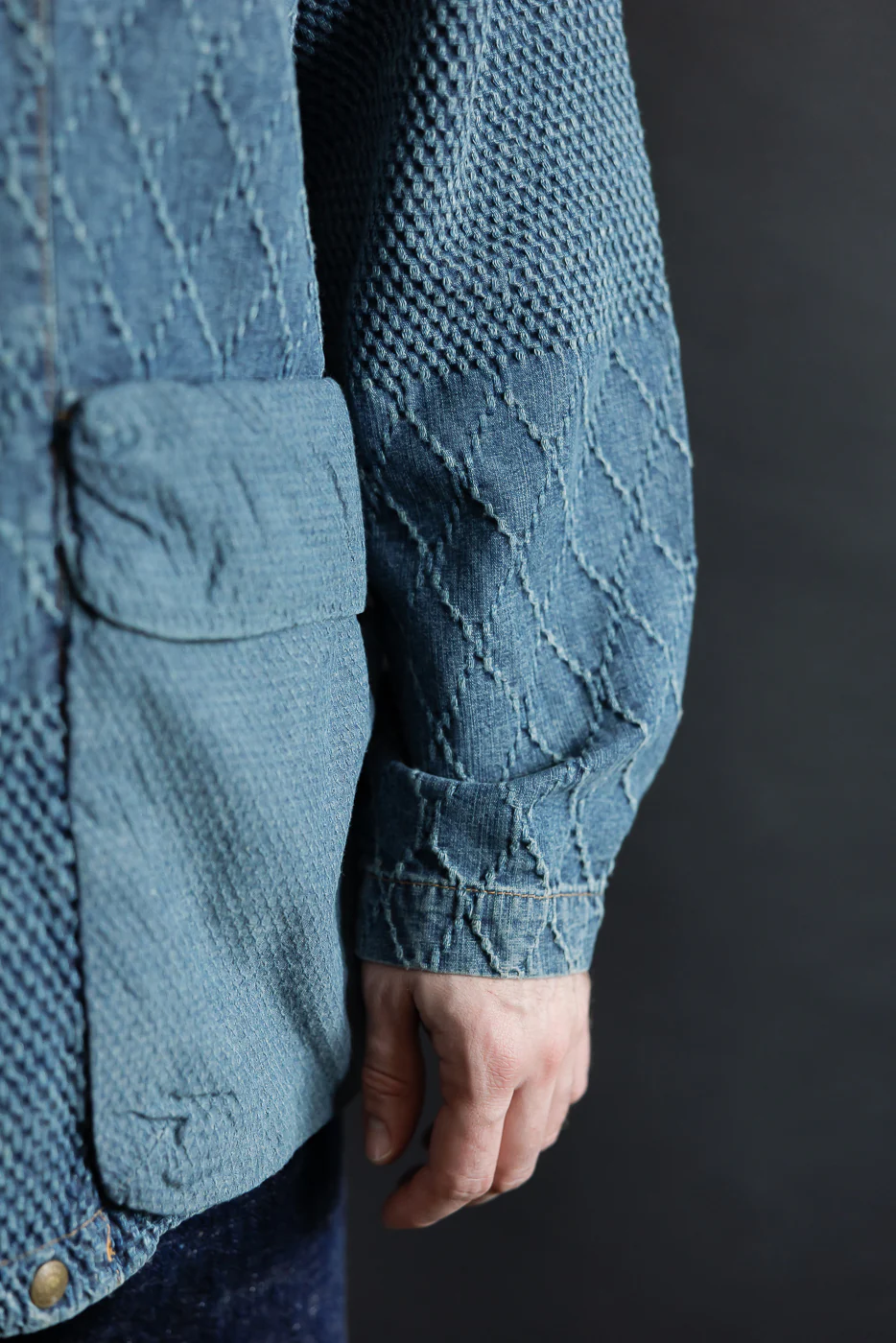 Samue Jacket Kendo - Fade Indigo - Image 24