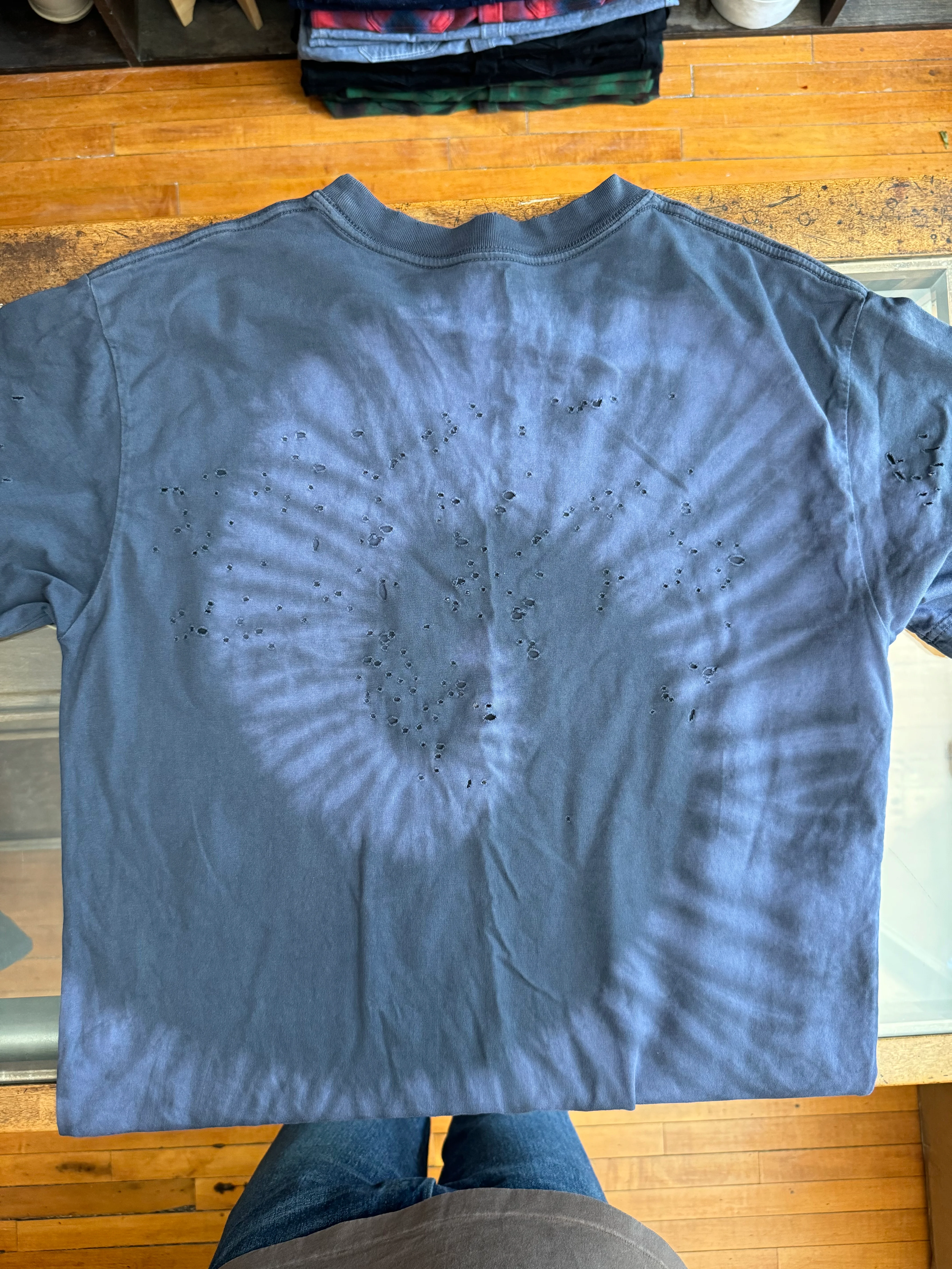 Satisfy Running MothTech T-shirt - Tie Dye - Image 4