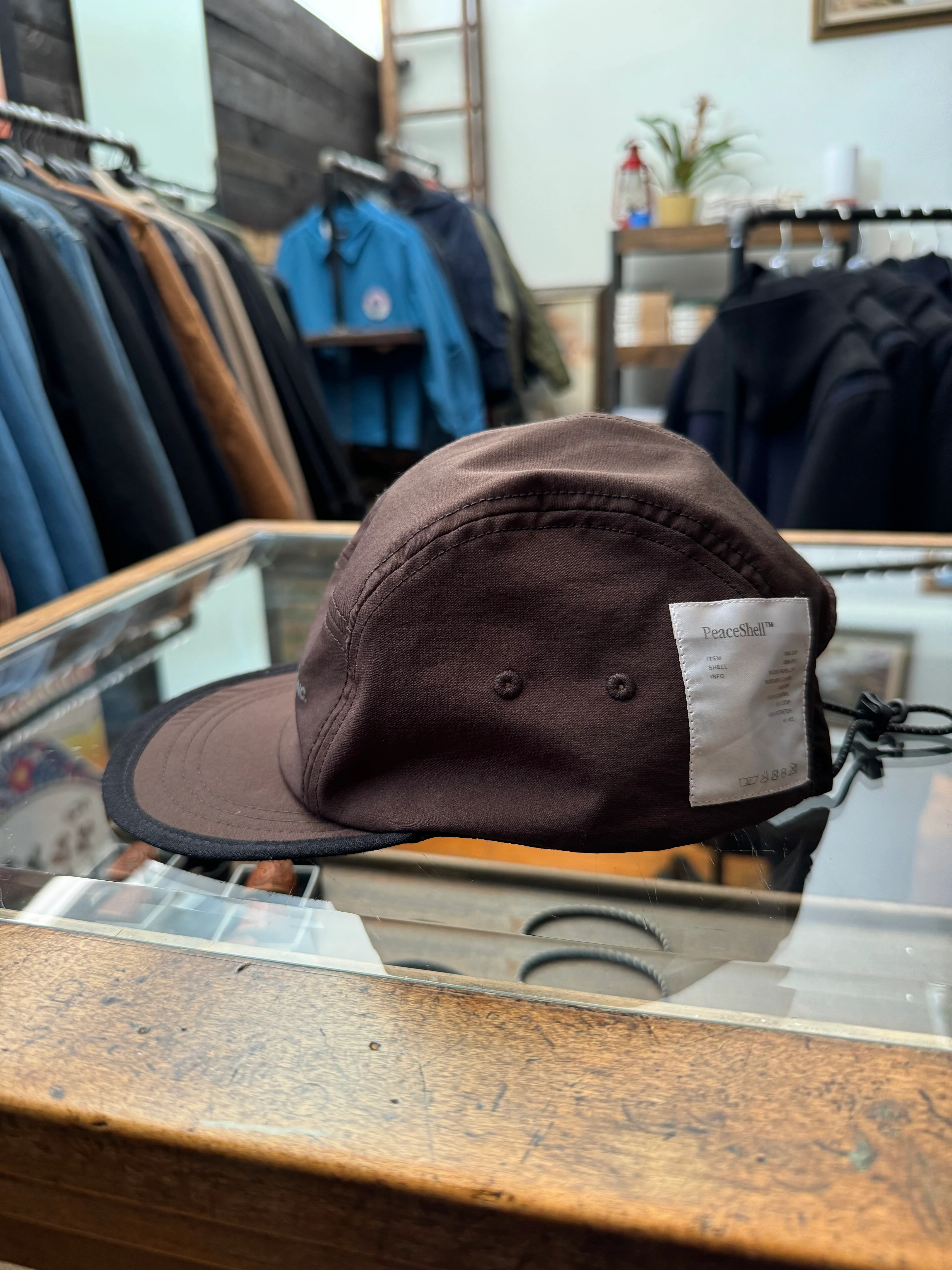 Satisfy Running Peaceshell Trail Cap - Brown - O/S - Image 2