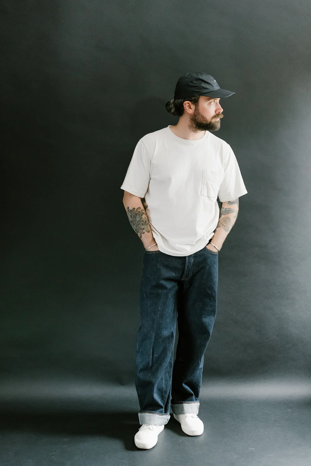 SD-801S - 15oz Selvedge Jeans Regular Straight - Natural Indigo O/W - Image 7