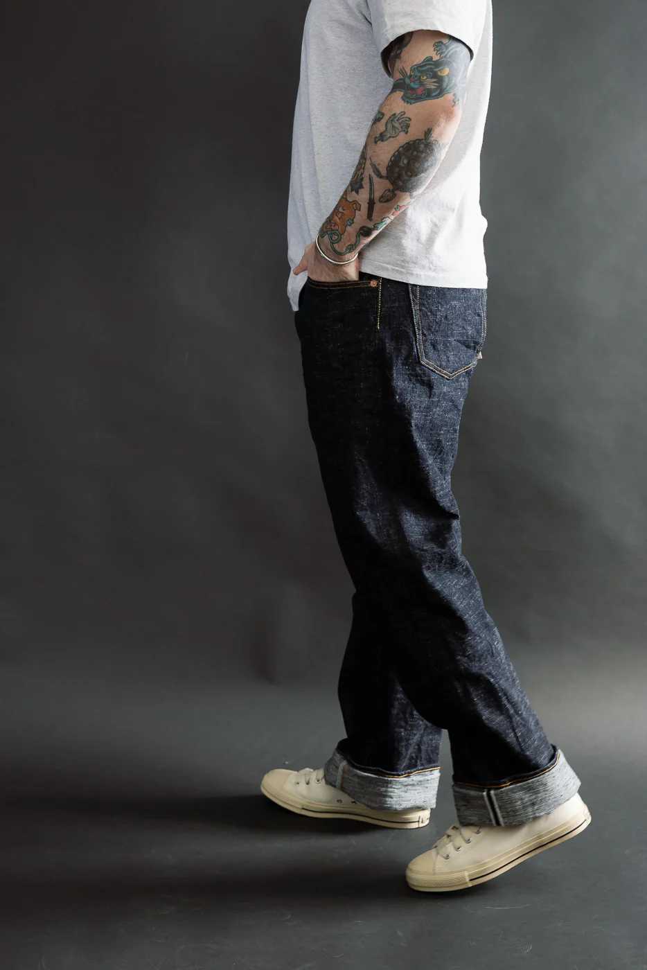 SD-1002W -  "GL3" Selvedge Jeans - Loose Straight - Image 15