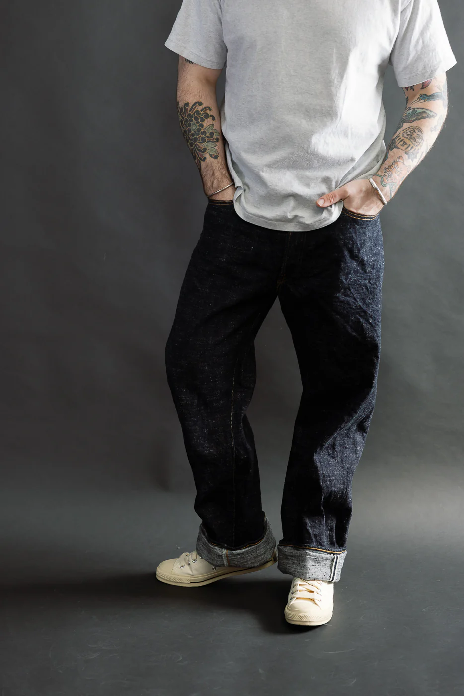 SD-1002W -  "GL3" Selvedge Jeans - Loose Straight - Image 16