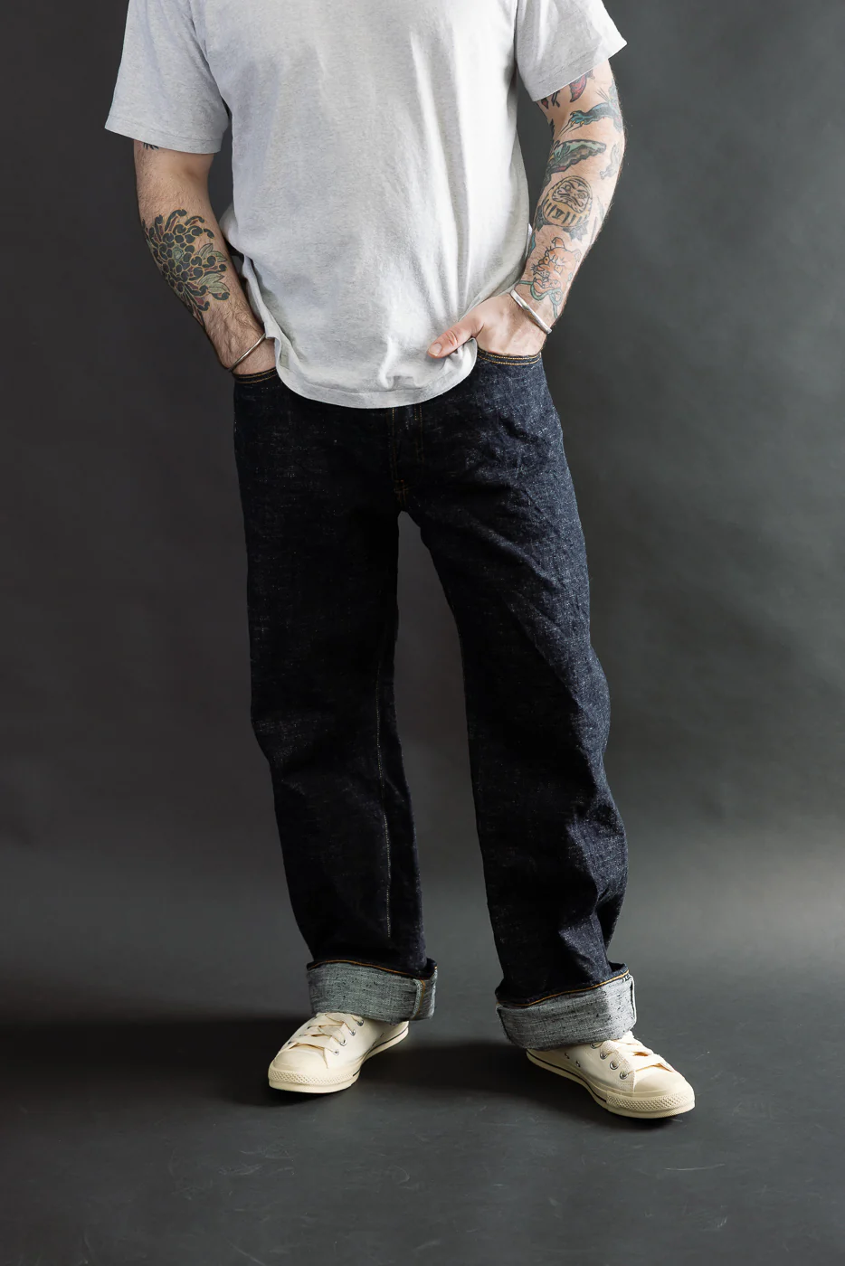 SD-1002W -  "GL3" Selvedge Jeans - Loose Straight - Image 17