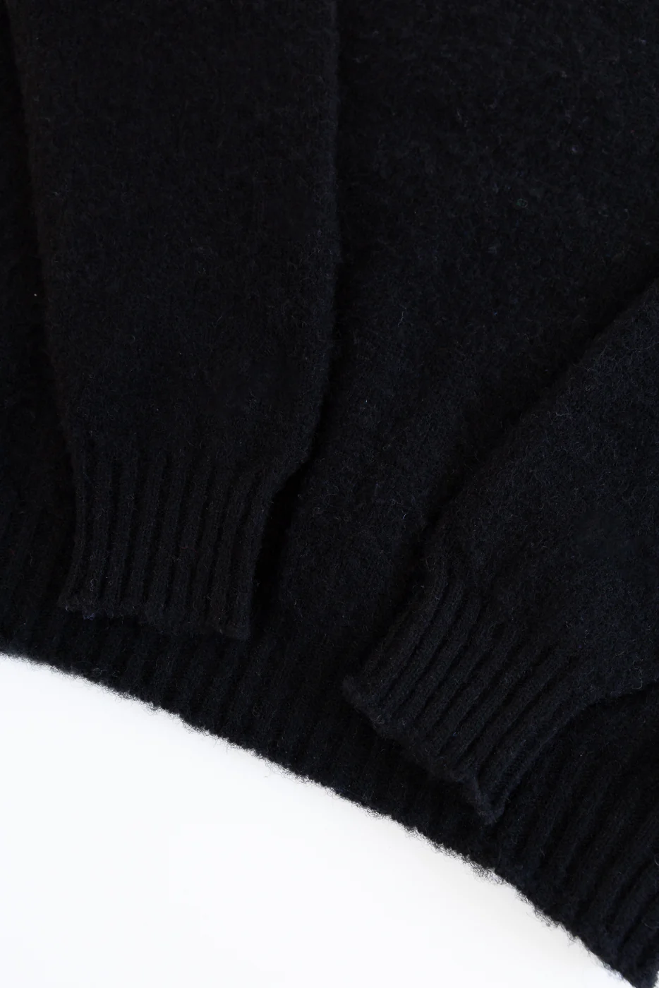 Shaggy Bear Pullover - Black - Image 3