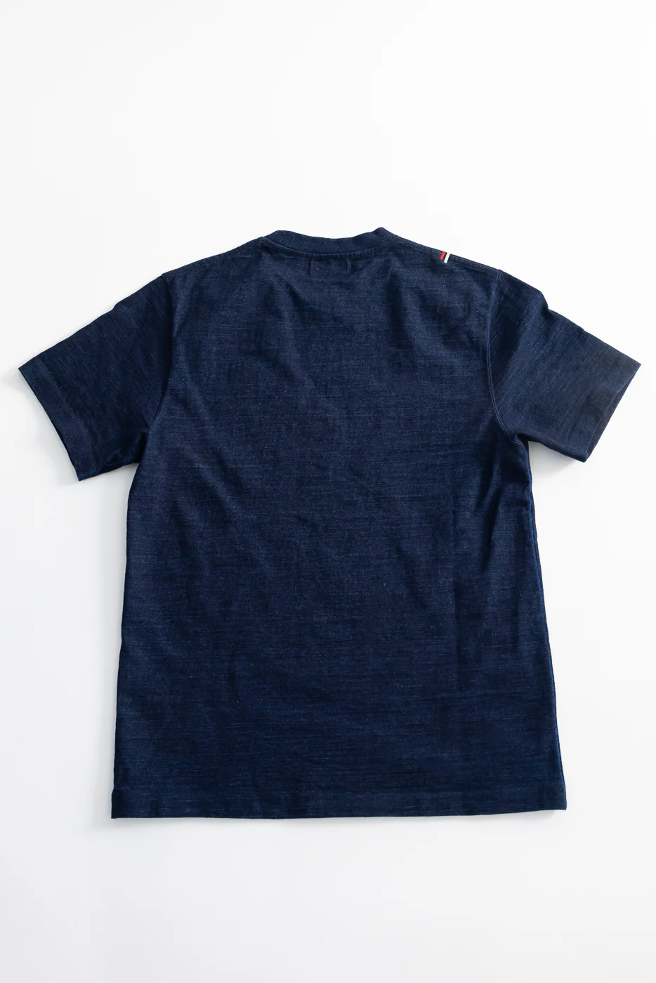 Shinkai Heavy Henley T-Shirt - Indigo - Image 4