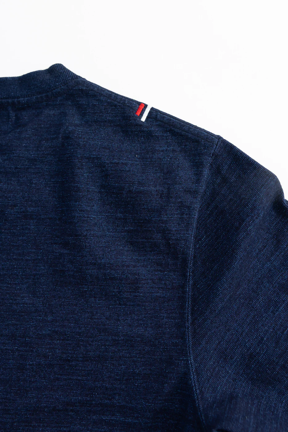 Shinkai Heavy Henley T-Shirt - Indigo - Image 5