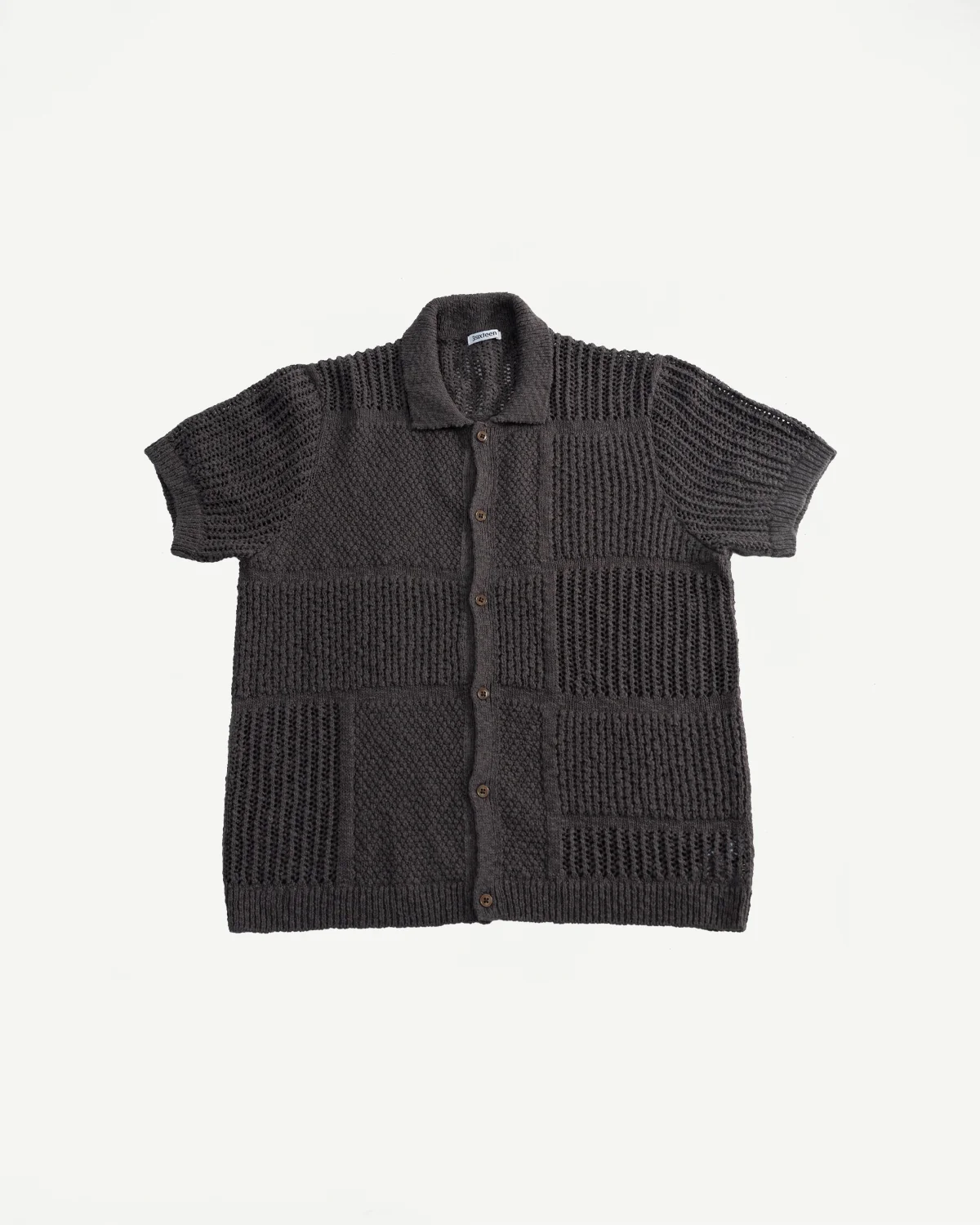 Short Sleeve Knit Shirt - Umber De Stijl