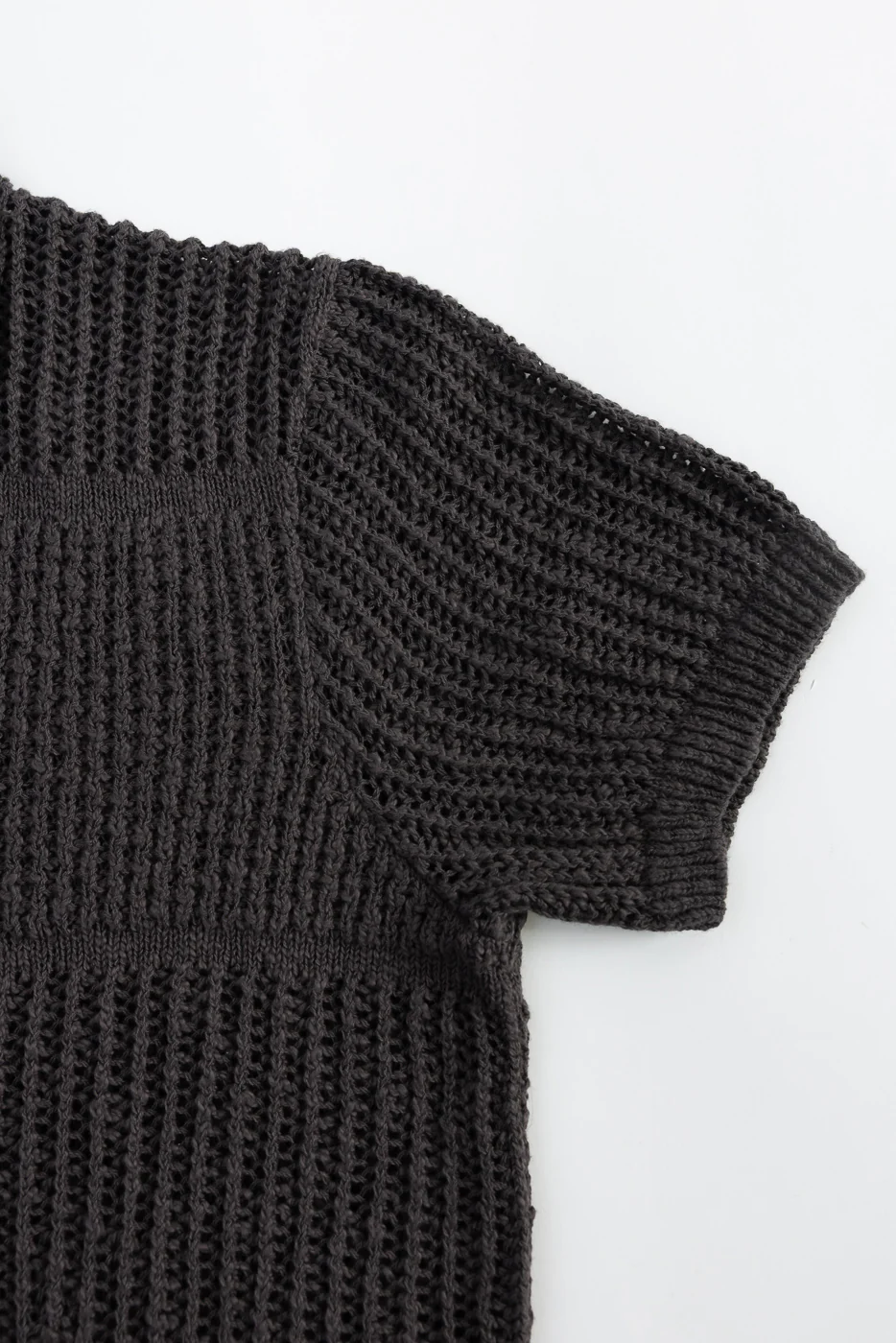 Short Sleeve Knit Shirt - Umber De Stijl - Image 3
