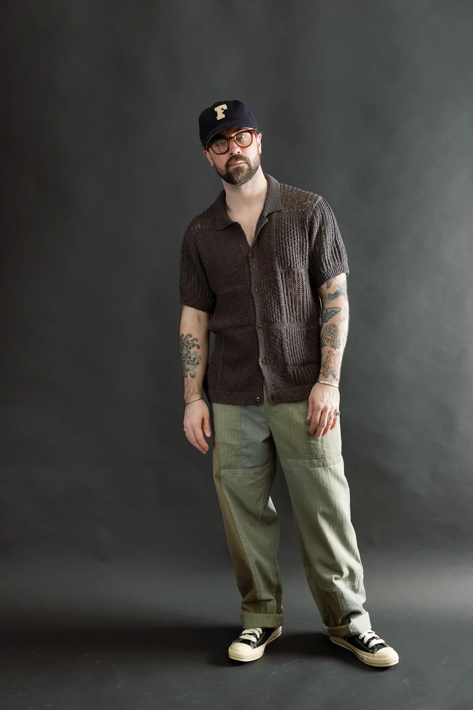 Short Sleeve Knit Shirt - Umber De Stijl - Image 6