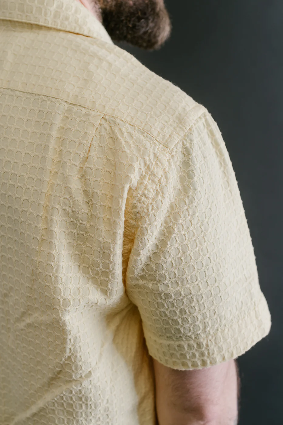 Short Sleeve Resort Shirt Geo Weave - Sunflower - Image 18