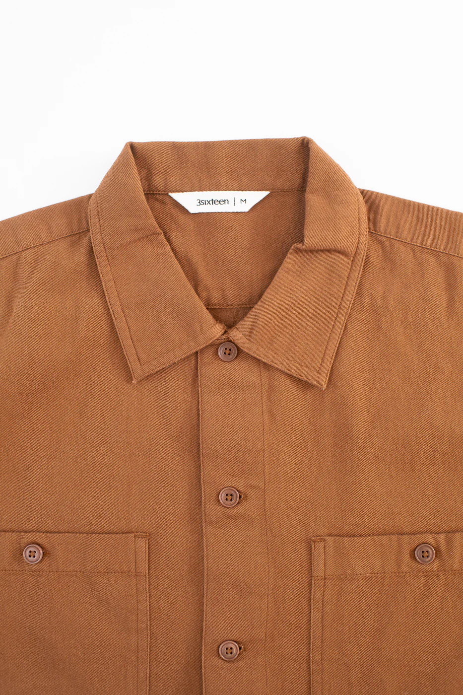 Short Sleeve Workshirt - Sandstone - Image 2