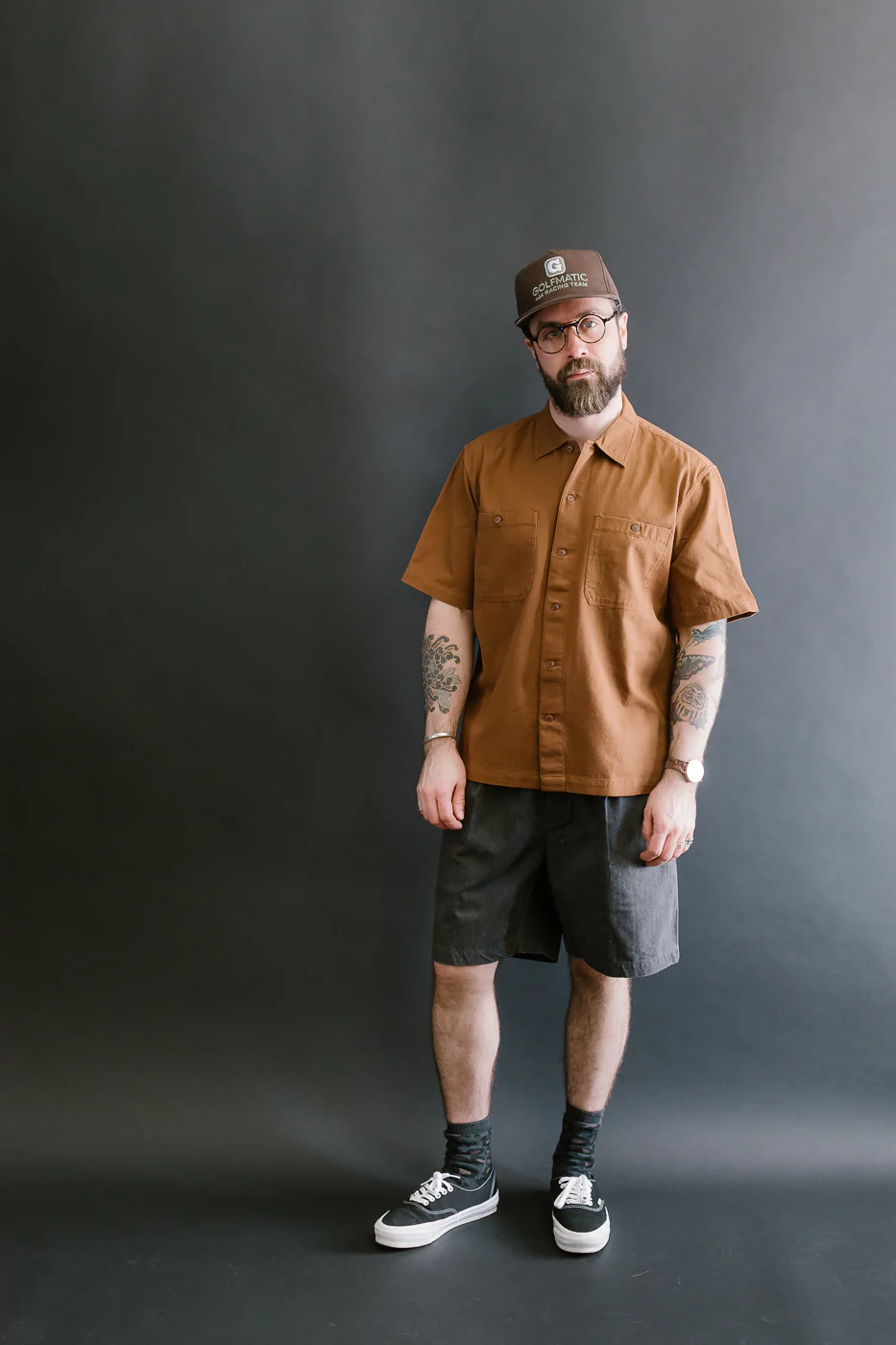 Short Sleeve Workshirt - Sandstone - Image 6