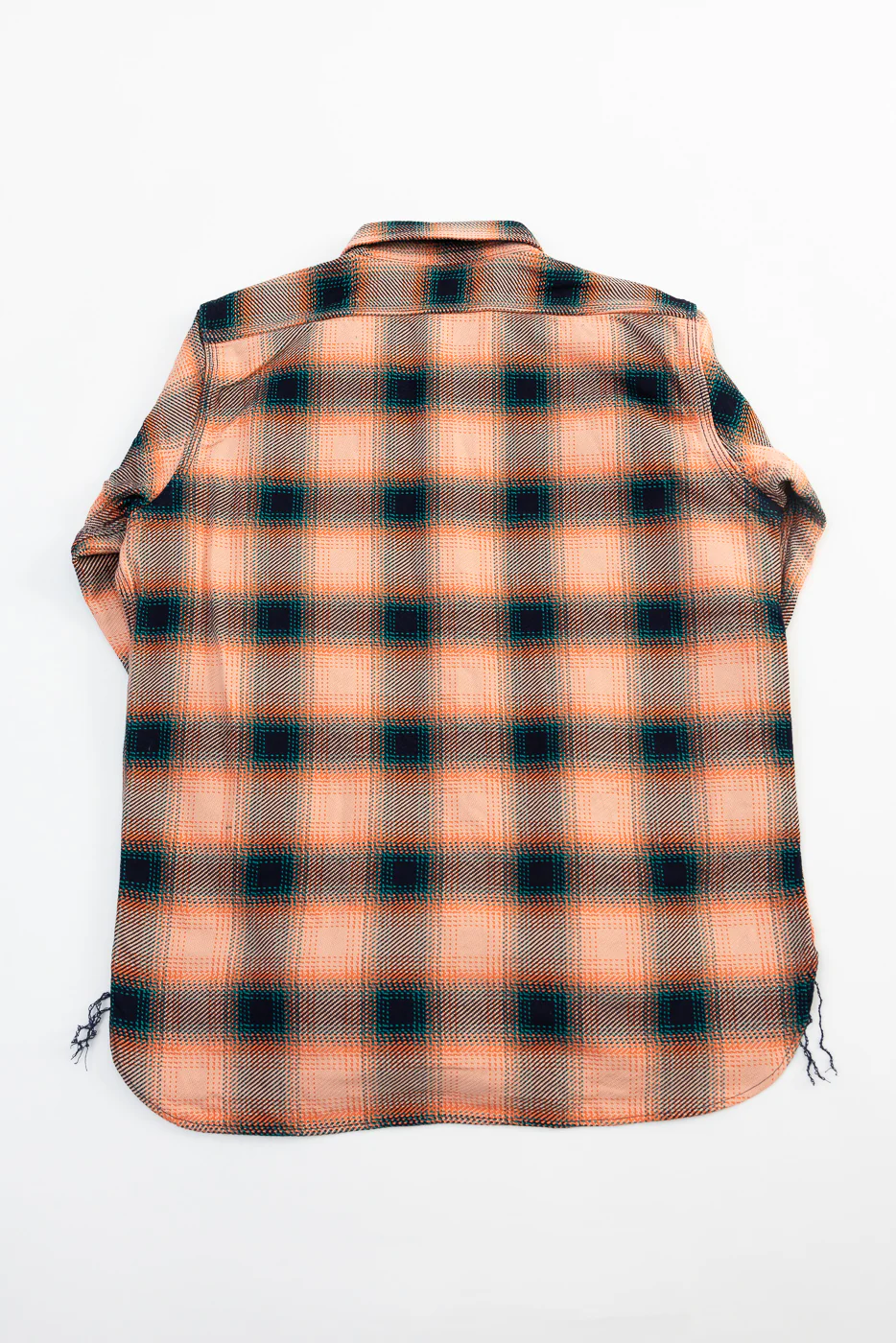 SIN25-01W - Heavy Indigo Flannel - Pink - Image 5