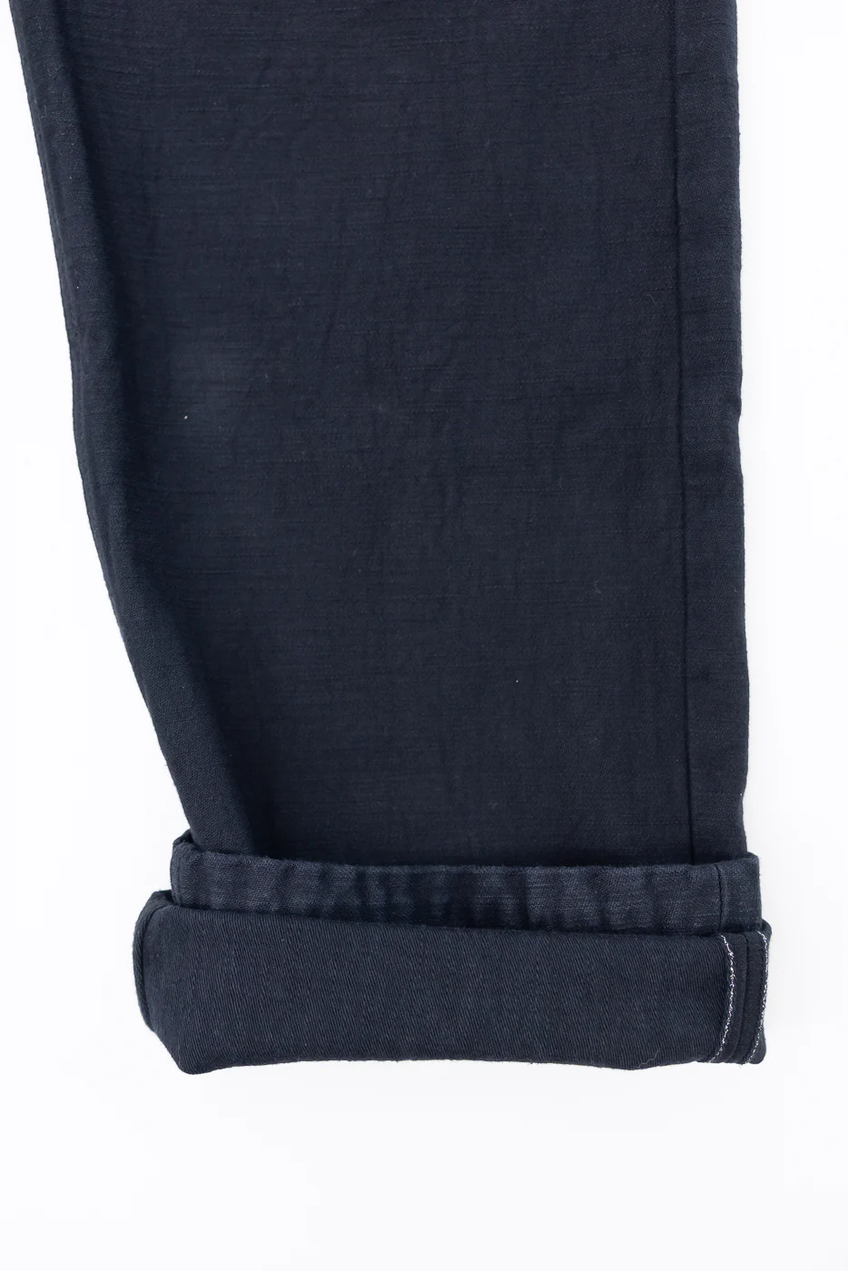 SJ52BK - Back Satin Selvedge Baker Pants - Black - Image 5