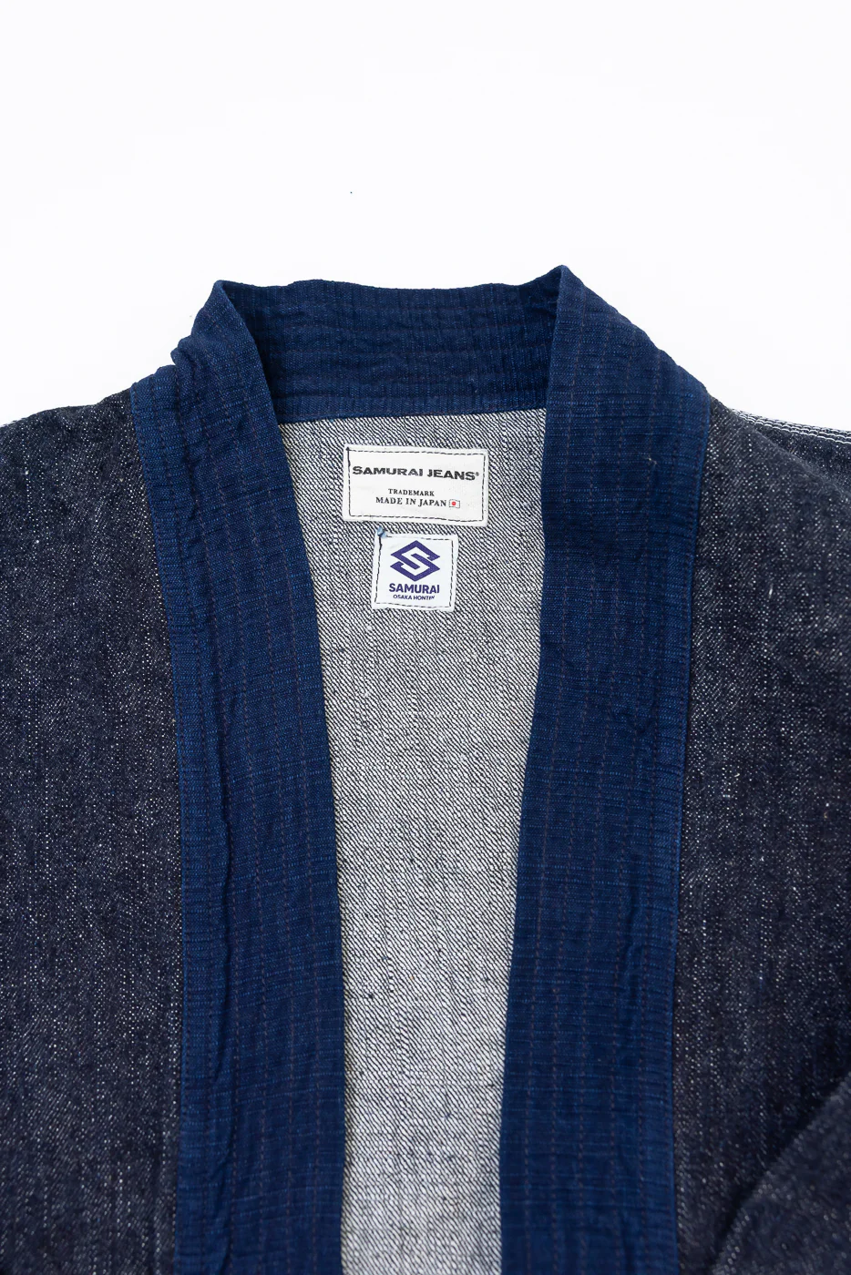 SJDH25-H - 17oz Zero Plus Denim - Happi Coat - Image 2