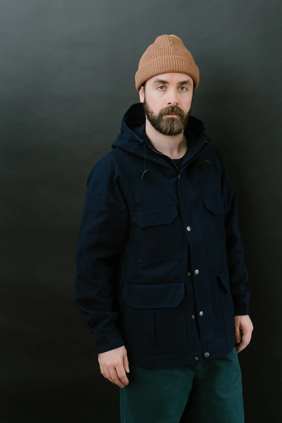 SJMPK24-AI - Ripstop Mountain Parka - Hank Dyed Indigo - Image 10