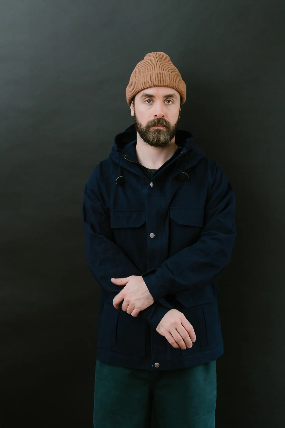 SJMPK24-AI - Ripstop Mountain Parka - Hank Dyed Indigo - Image 15