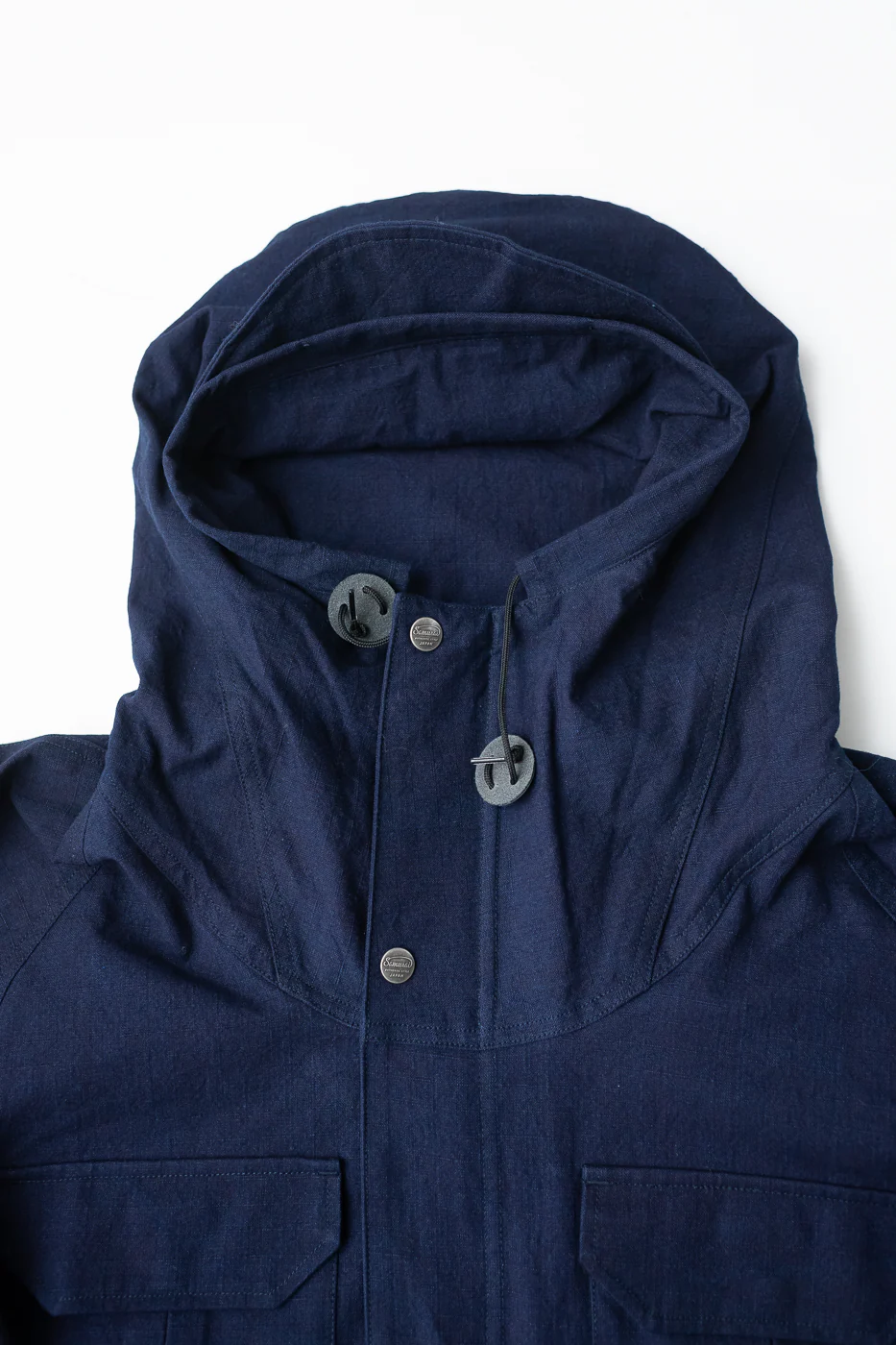 SJMPK24-AI - Ripstop Mountain Parka - Hank Dyed Indigo - Image 2
