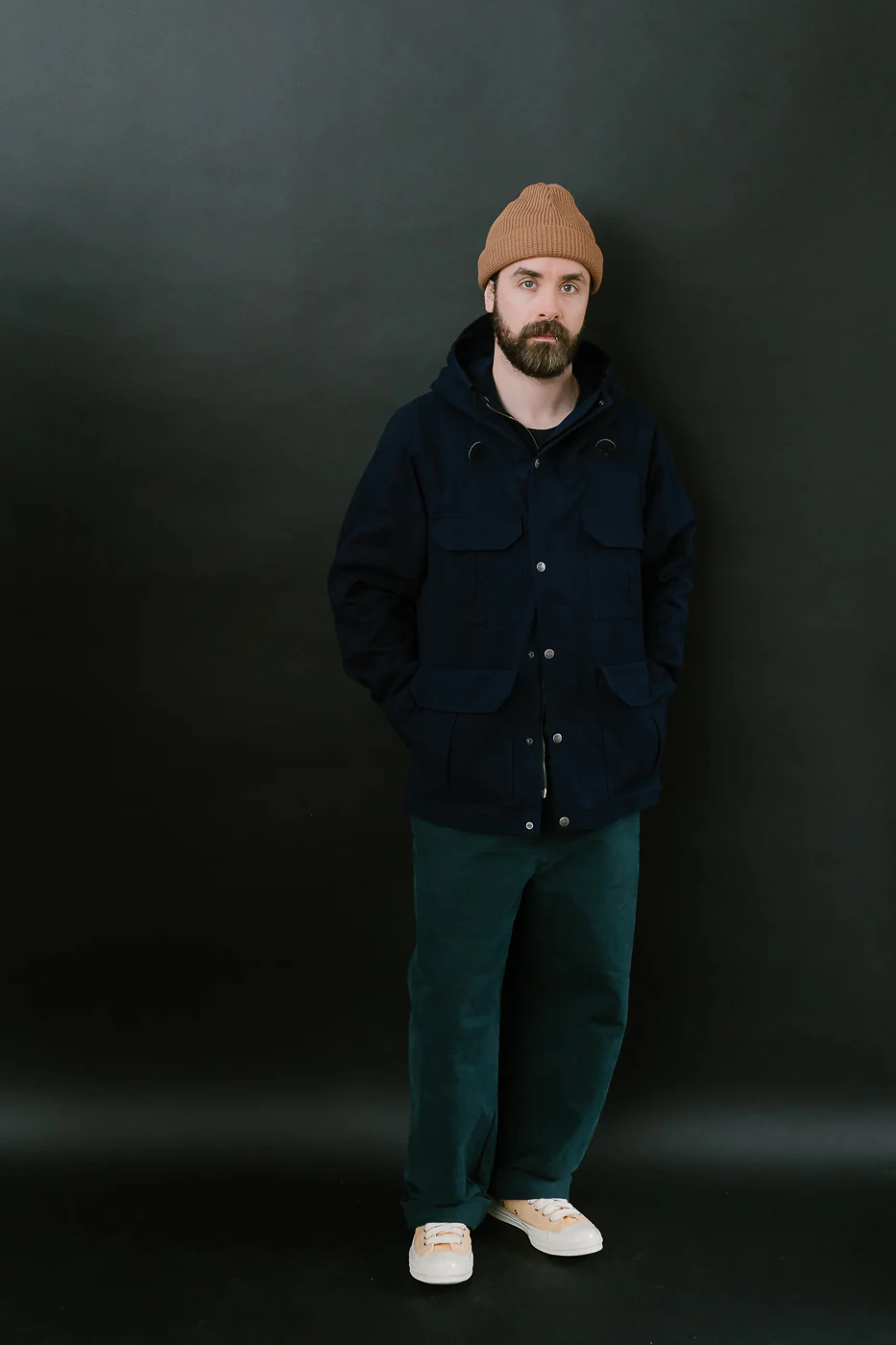 SJMPK24-AI - Ripstop Mountain Parka - Hank Dyed Indigo - Image 6