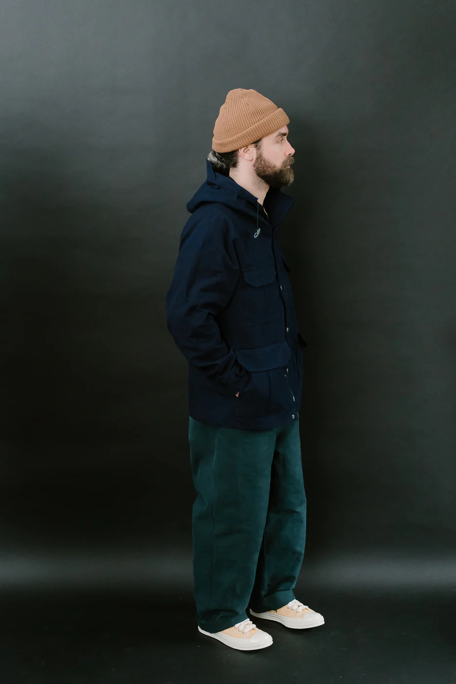 SJMPK24-AI - Ripstop Mountain Parka - Hank Dyed Indigo - Image 7