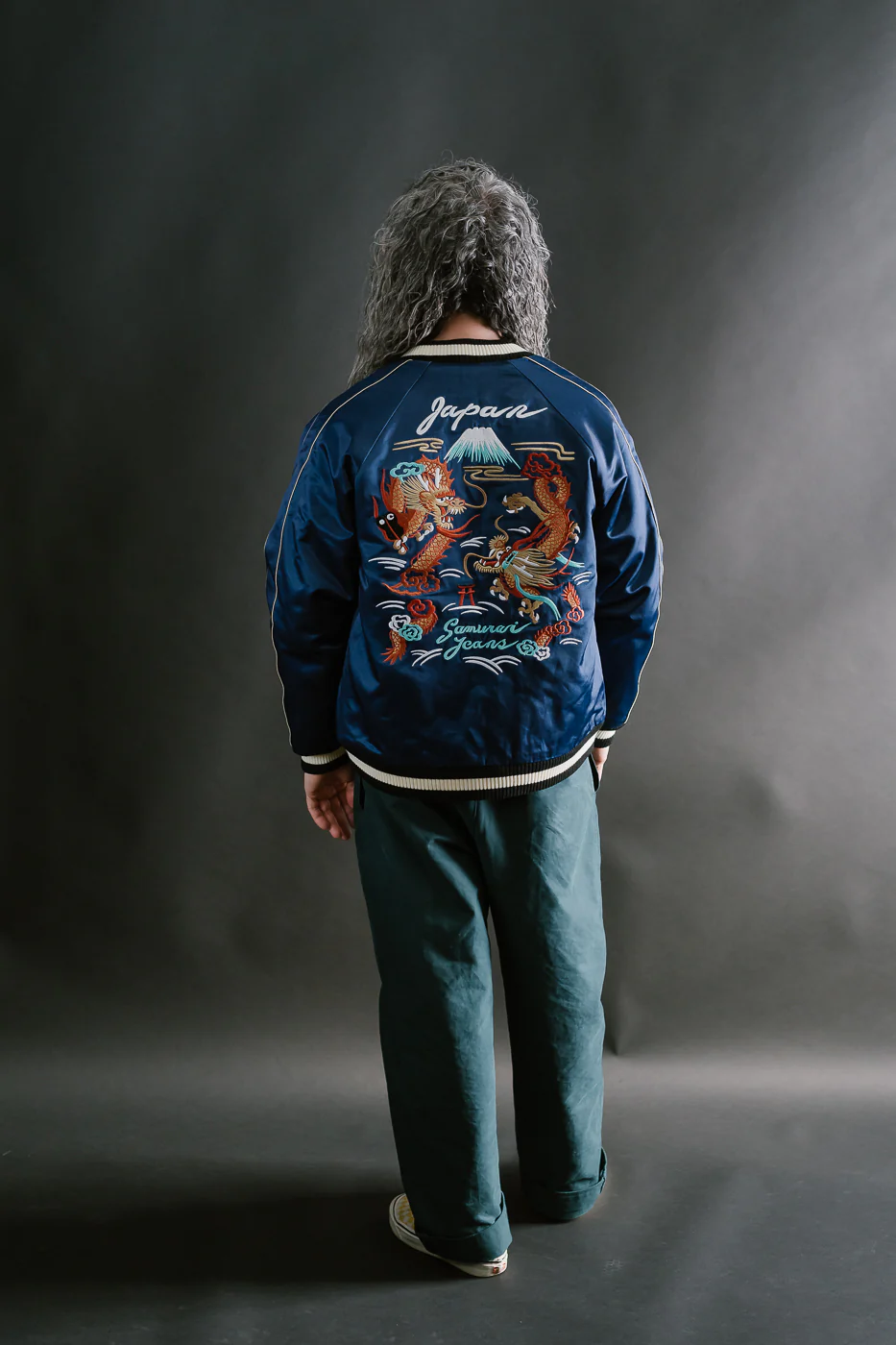 SJSKJ24 - Dyed Sukajan Jacket - Indigo - Image 10