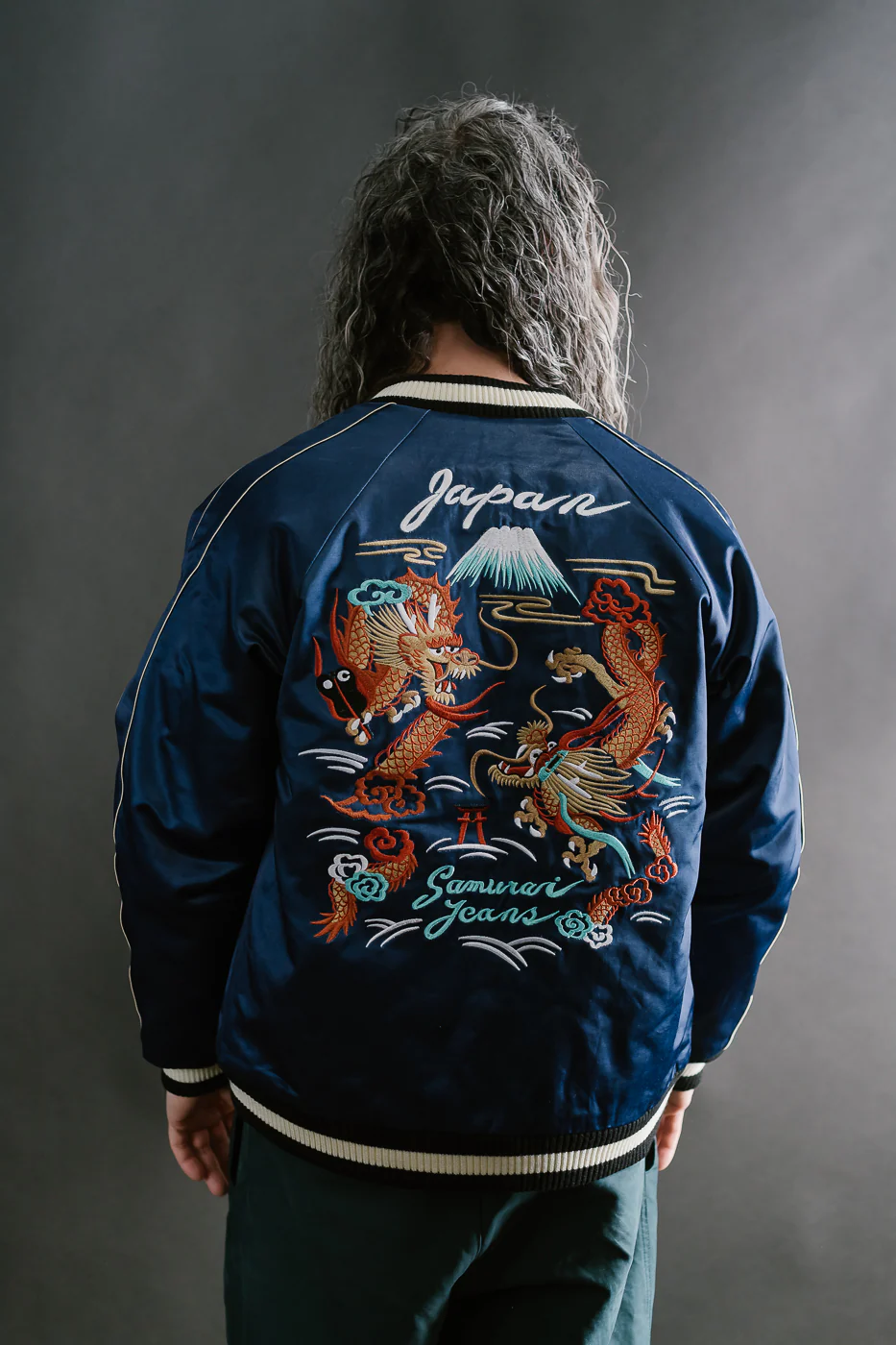 SJSKJ24 - Dyed Sukajan Jacket - Indigo - Image 13