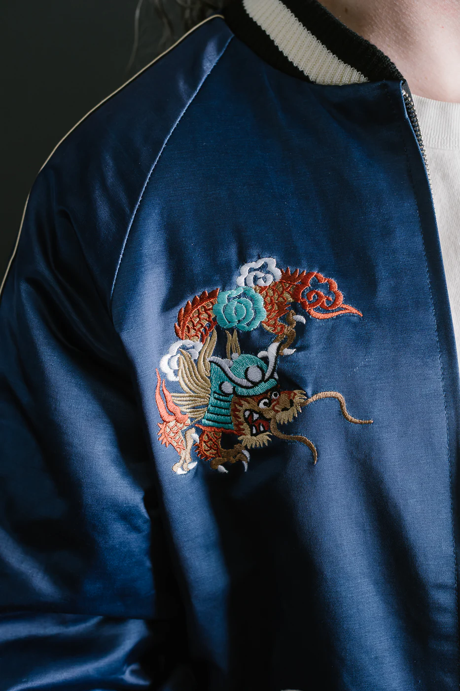 SJSKJ24 - Dyed Sukajan Jacket - Indigo - Image 18