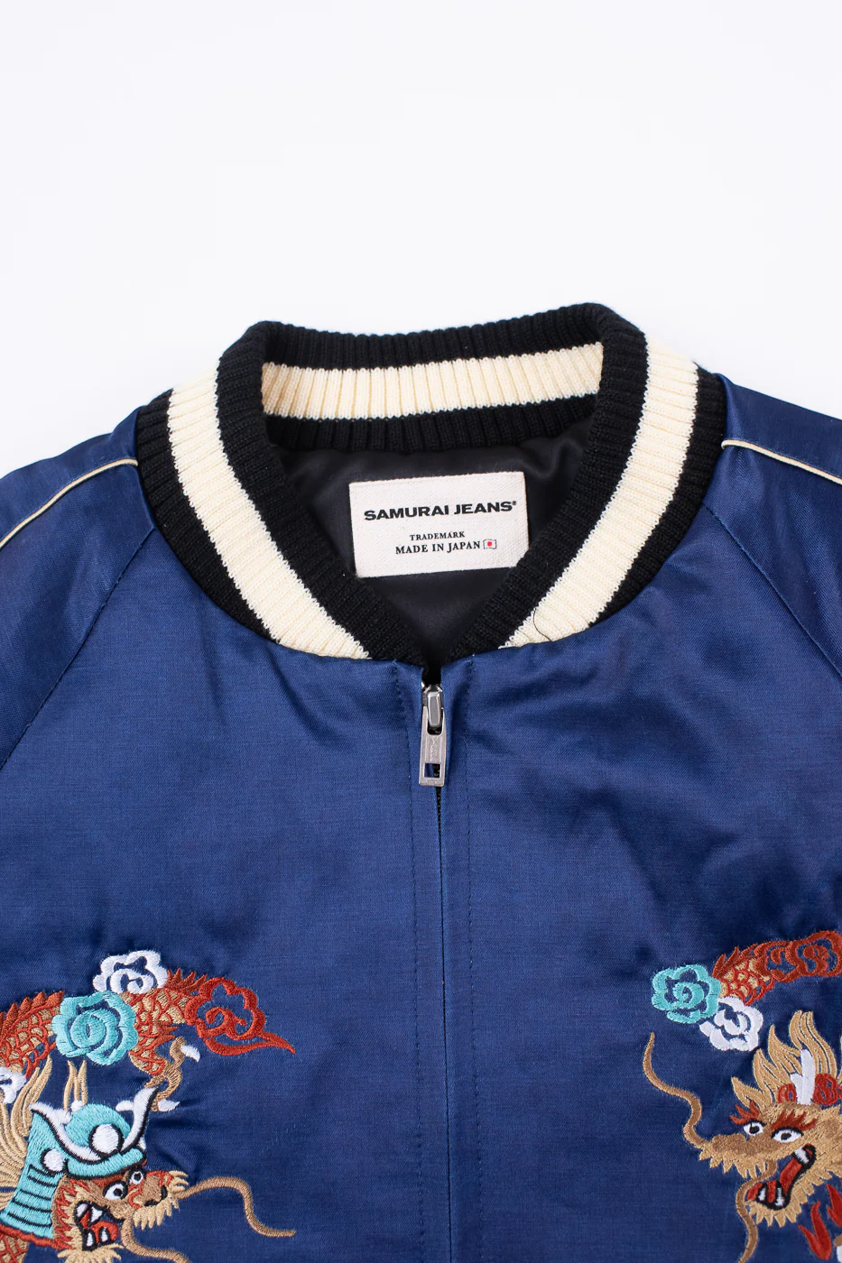 SJSKJ24 - Dyed Sukajan Jacket - Indigo - Image 2