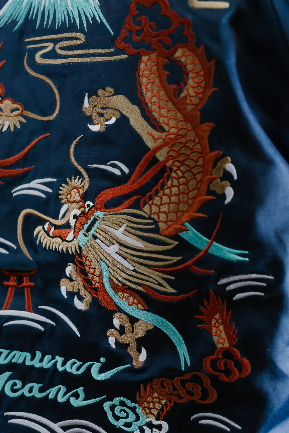 SJSKJ24 - Dyed Sukajan Jacket - Indigo - Image 25