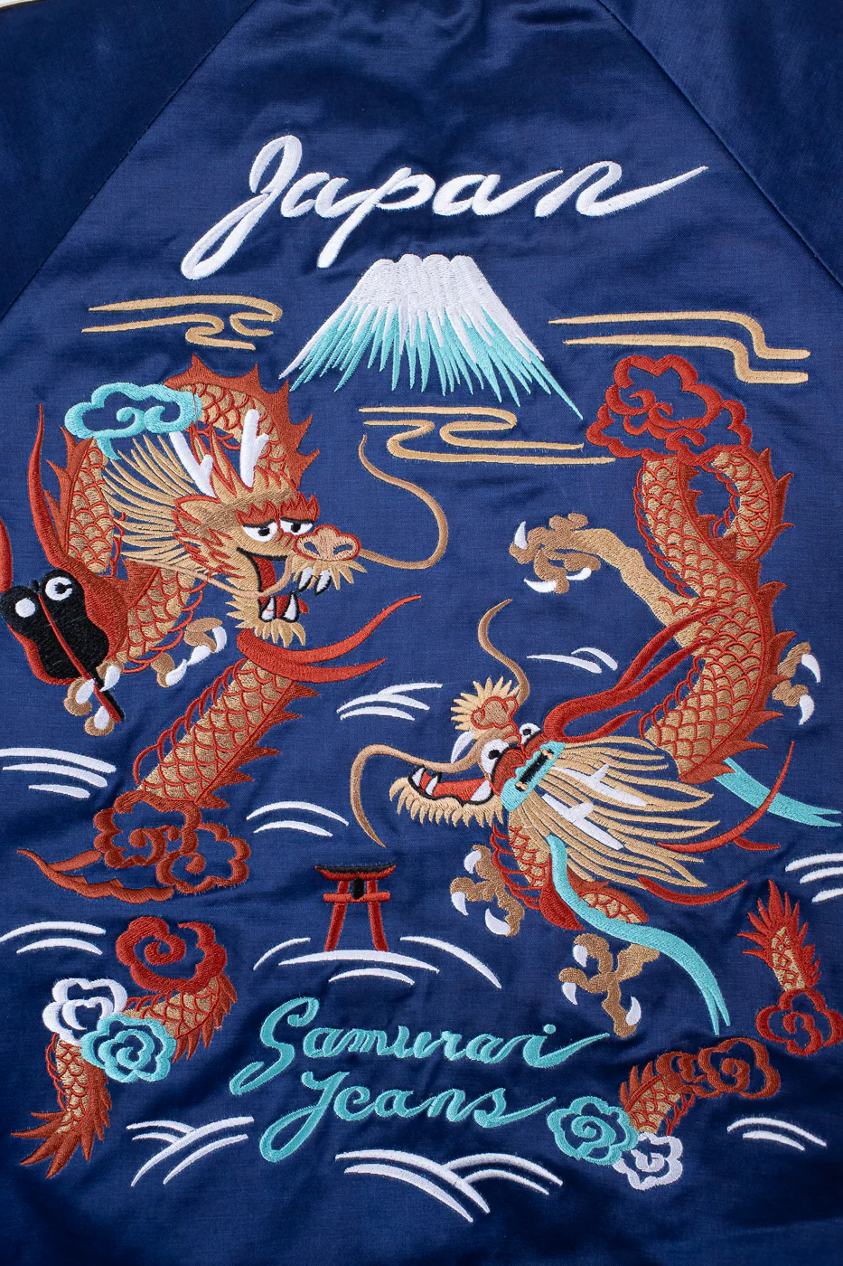 SJSKJ24 - Dyed Sukajan Jacket - Indigo - Image 6