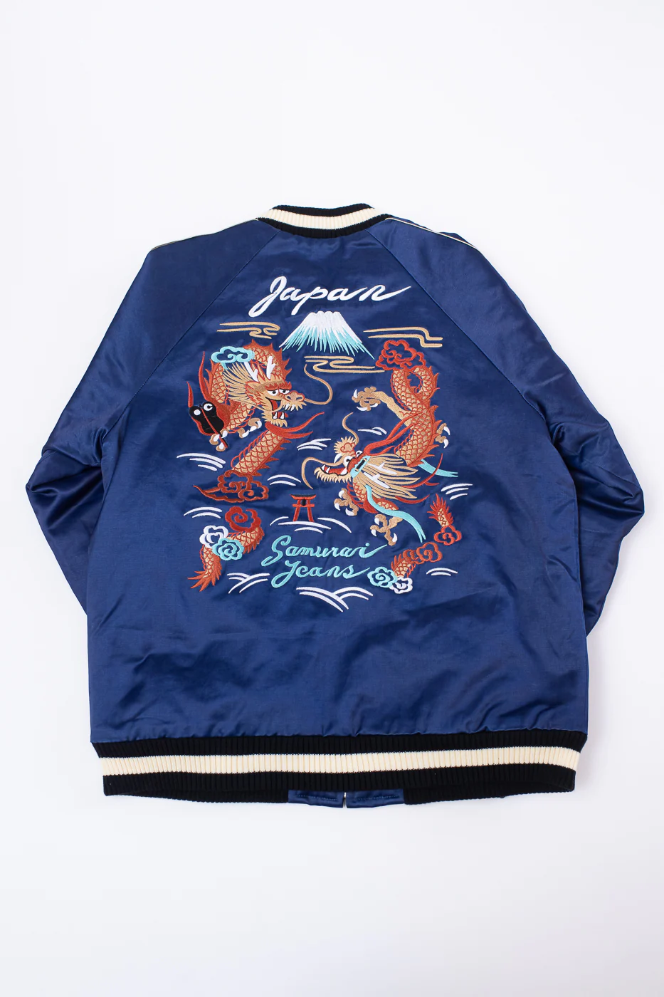 SJSKJ24 - Dyed Sukajan Jacket - Indigo - Image 7