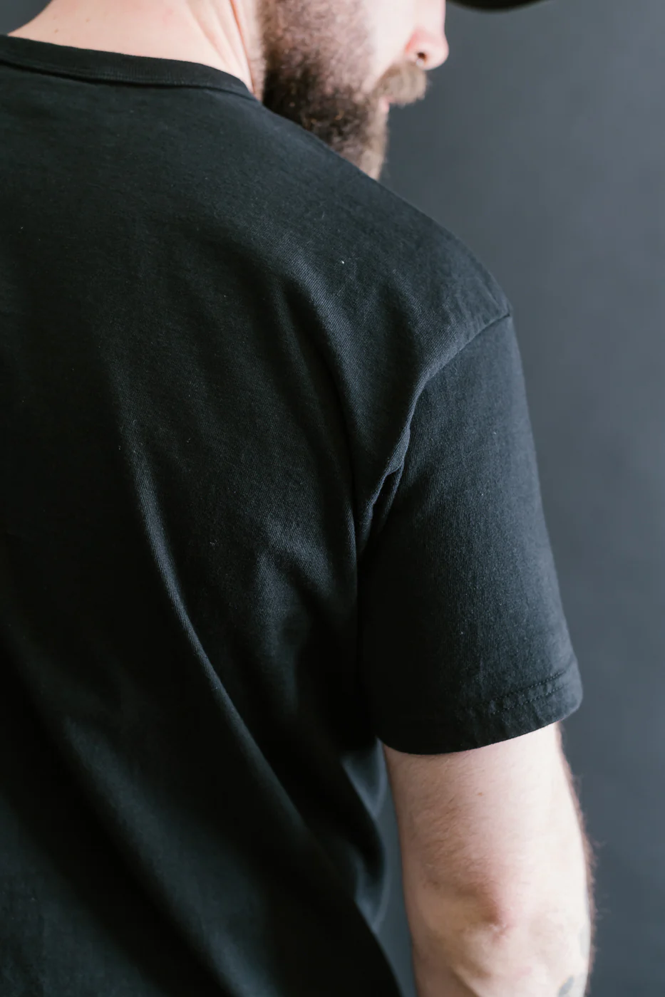 SJST-ML - Heavyweight Plain T-Shirt  - Black - Image 17