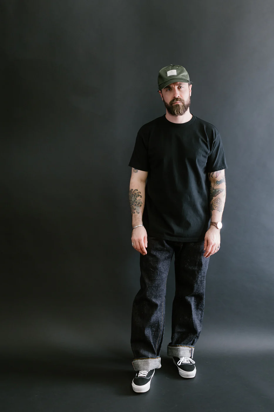 SJST-ML - Heavyweight Plain T-Shirt  - Black - Image 5