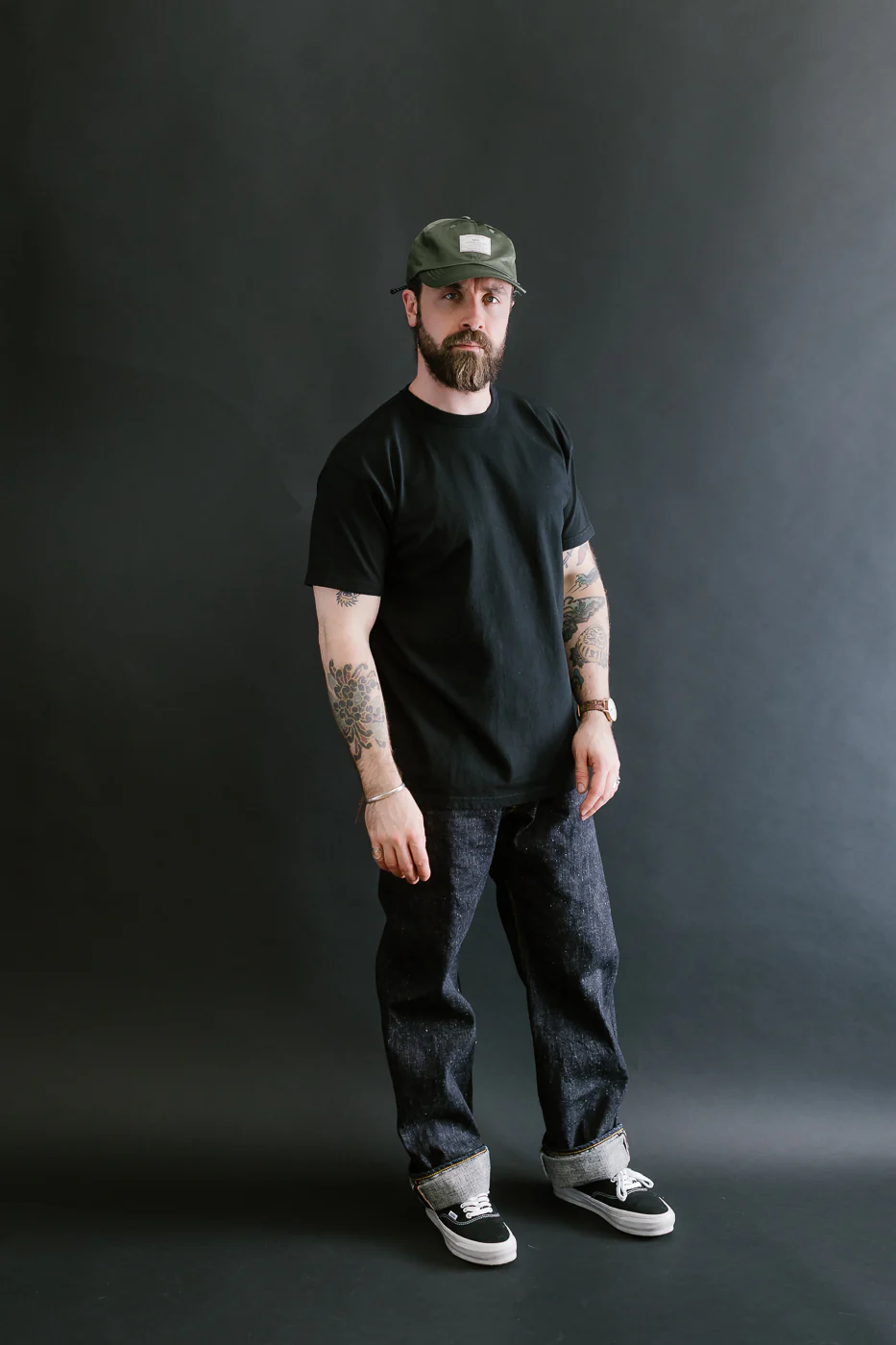SJST-ML - Heavyweight Plain T-Shirt  - Black - Image 6