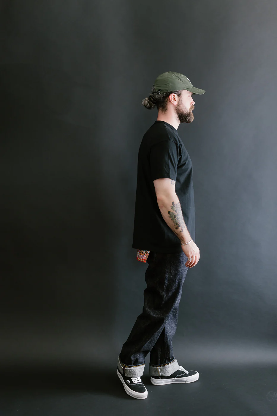 SJST-ML - Heavyweight Plain T-Shirt  - Black - Image 7