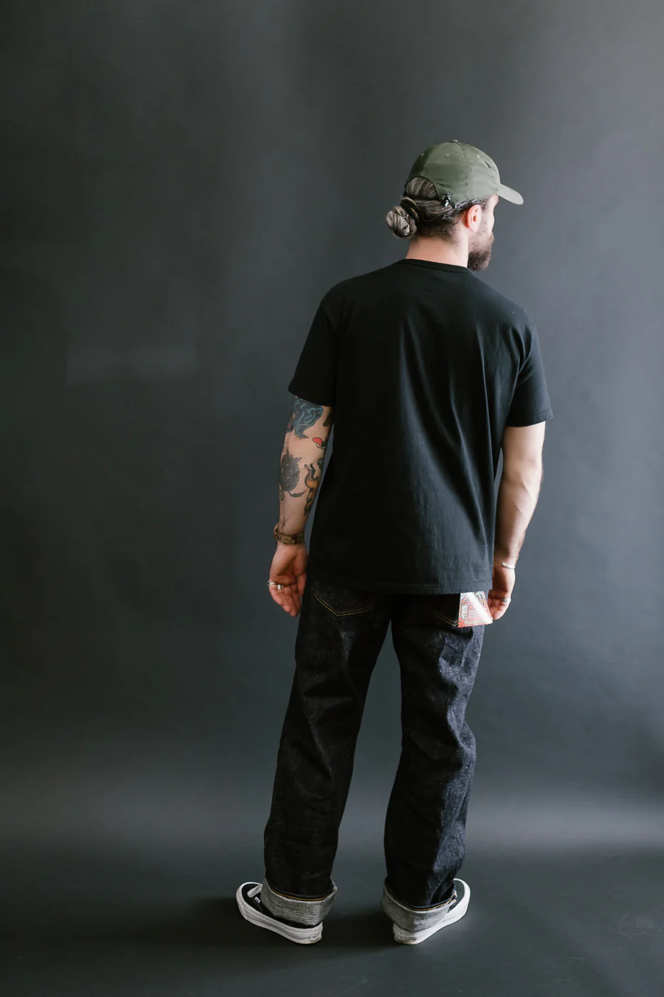 SJST-ML - Heavyweight Plain T-Shirt  - Black - Image 8