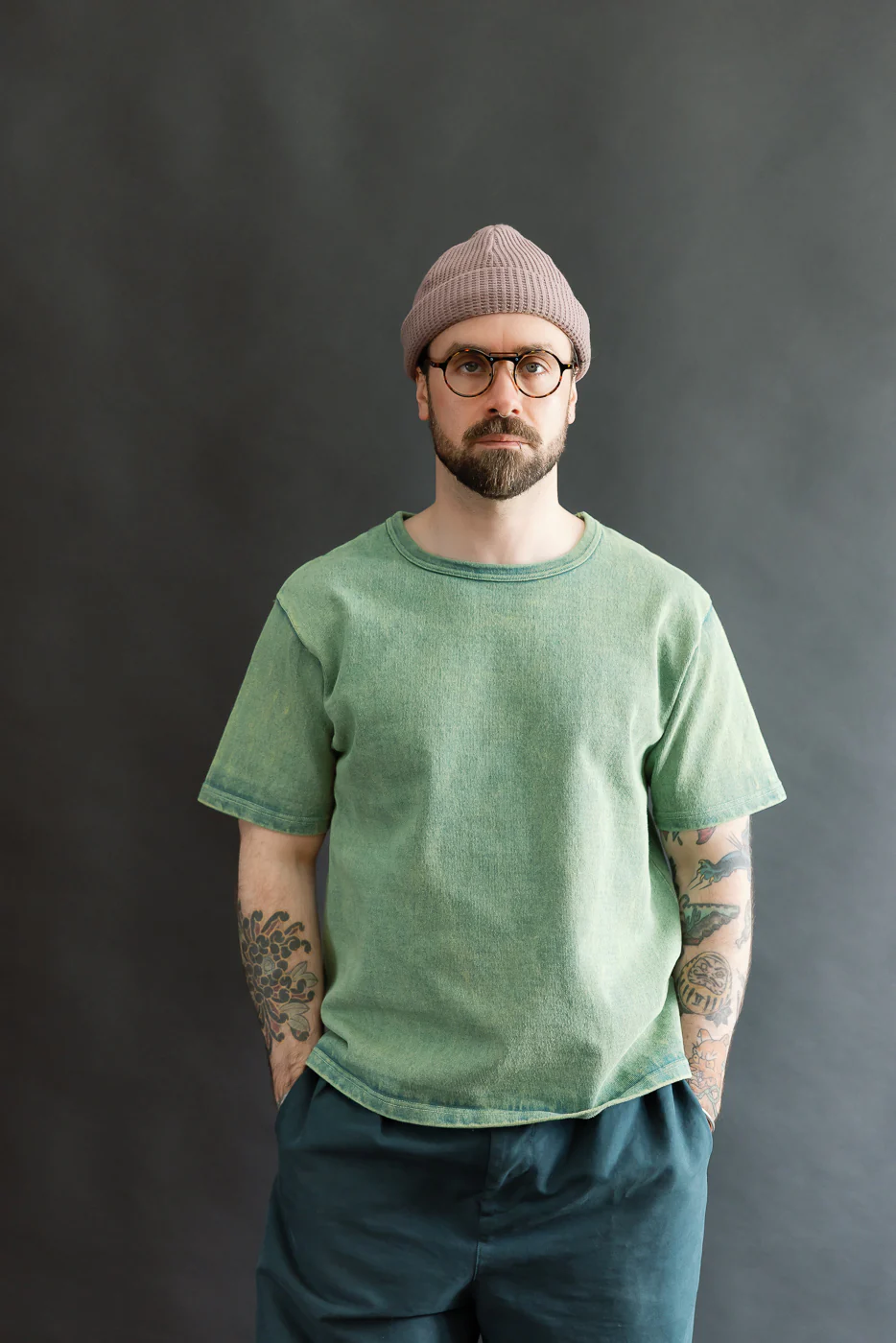 SJST-TW01 - 10/2 Extra Heavy T-Shirt - Green - Image 10