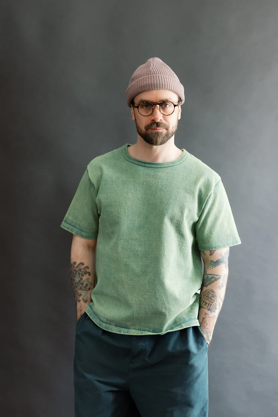 SJST-TW01 - 10/2 Extra Heavy T-Shirt - Green - Image 15