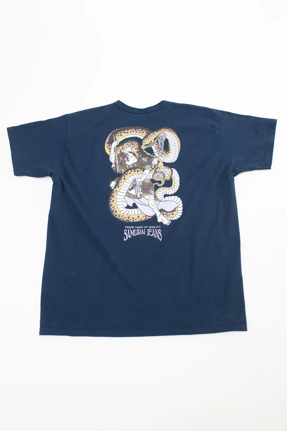 SJST25-102L - "Snake Slayer" Heavyweight T-Shirt  - Navy - Image 6